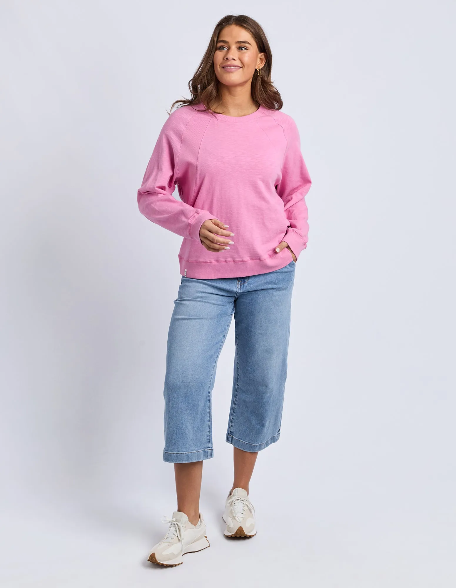 Kinsley Long Sleeve Sweat Quartz Pink sold by Elm Lifestyle product image thumbnail 2