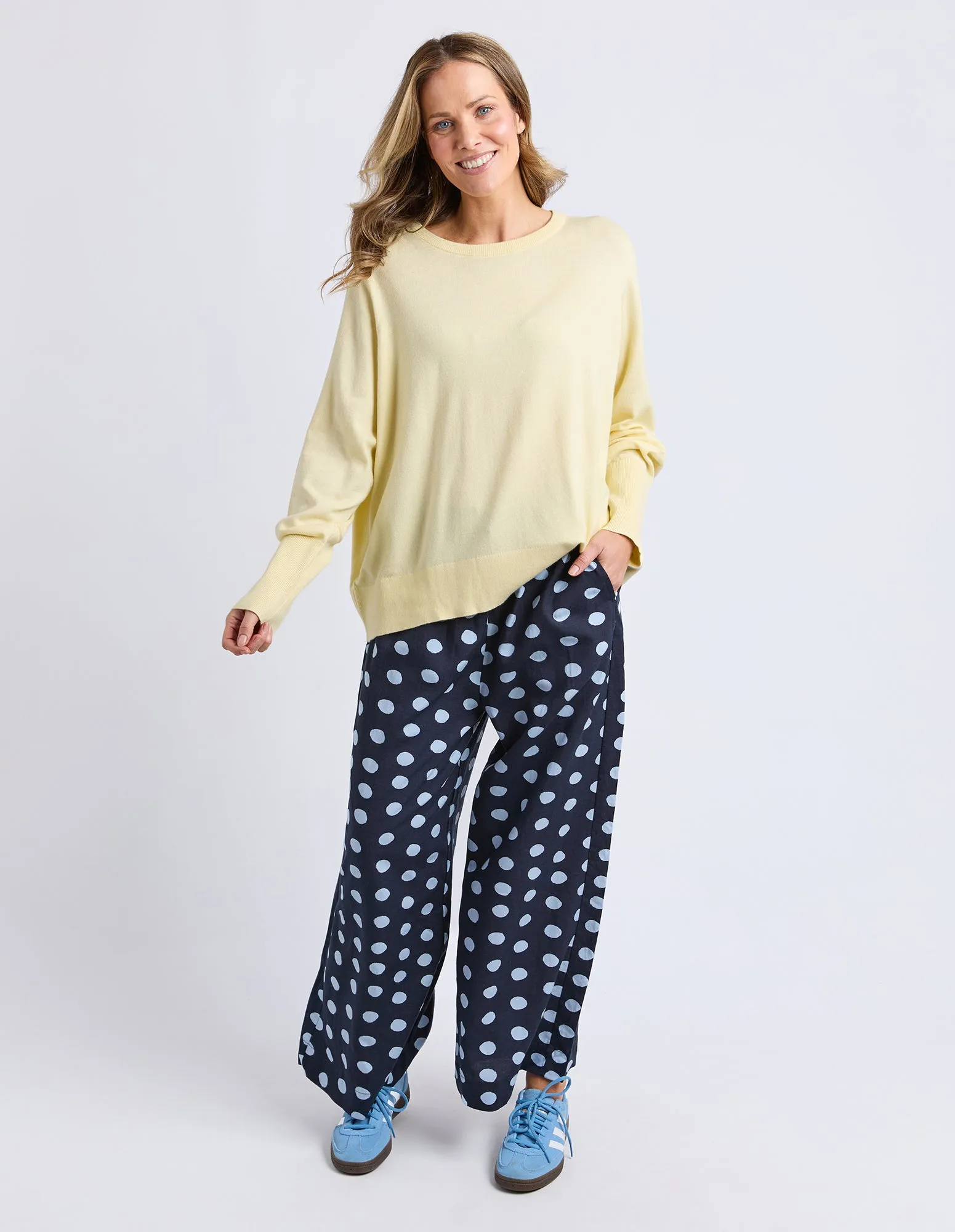 Sunny Long Sleeve Knit Top Pale Banana sold by Elm Lifestyle product image thumbnail 2