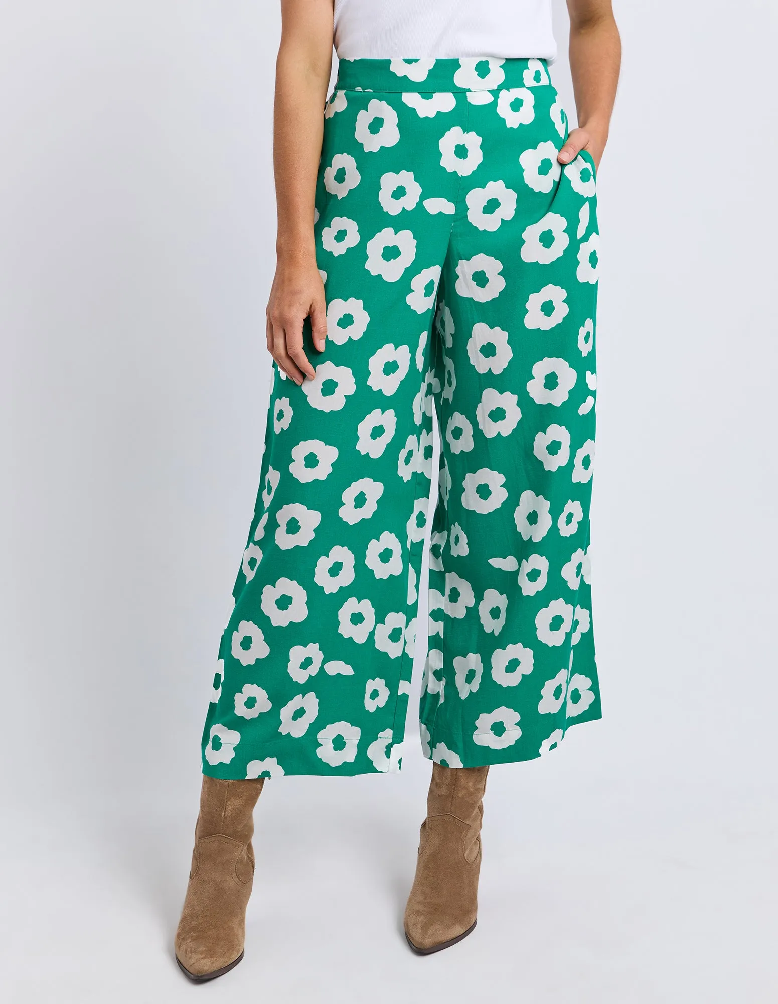 Azalea Pant Turquoise sold by Elm Lifestyle