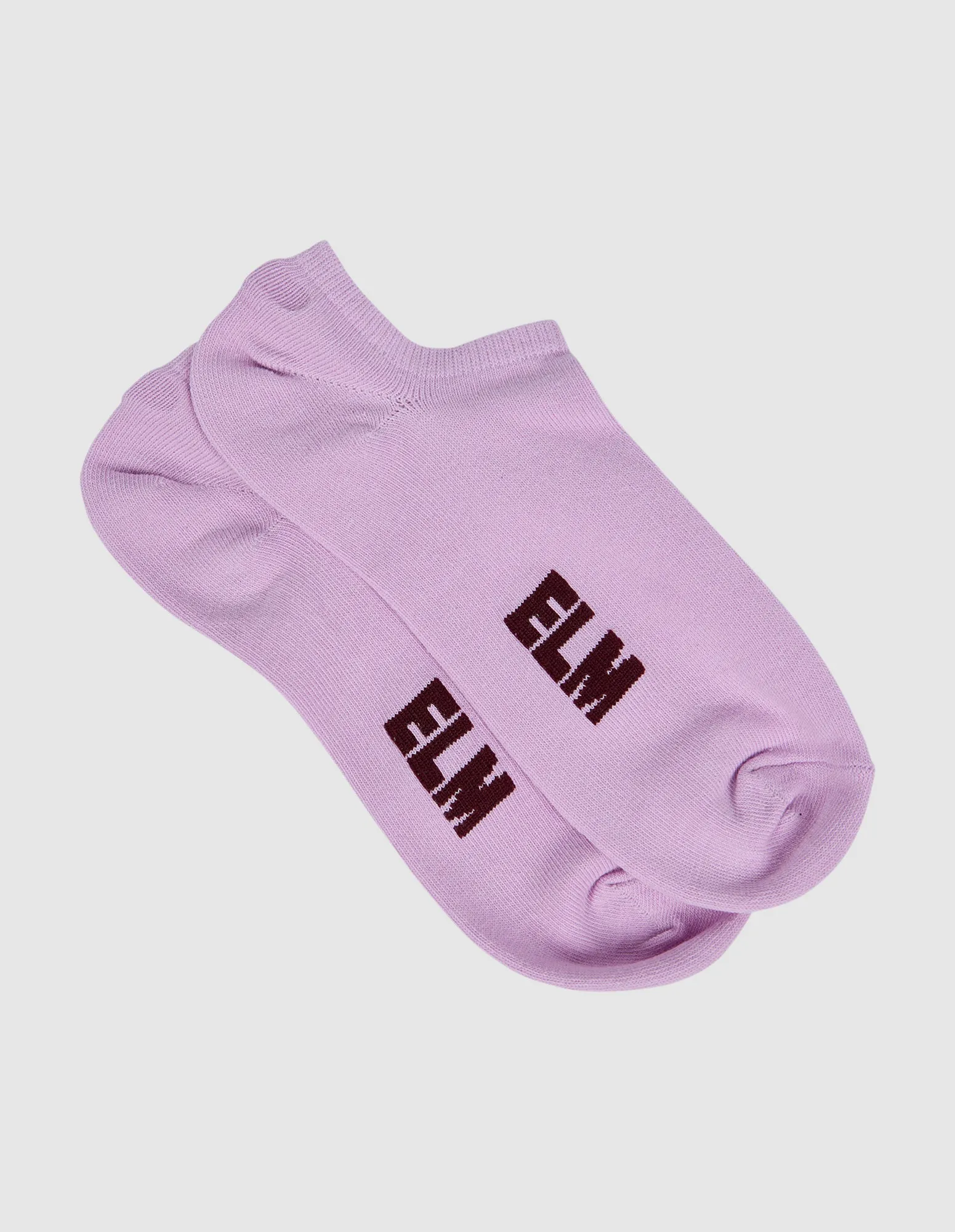 Harmony No Show Sock 2pk Mauve Mist Solids sold by Elm Lifestyle product image thumbnail 2