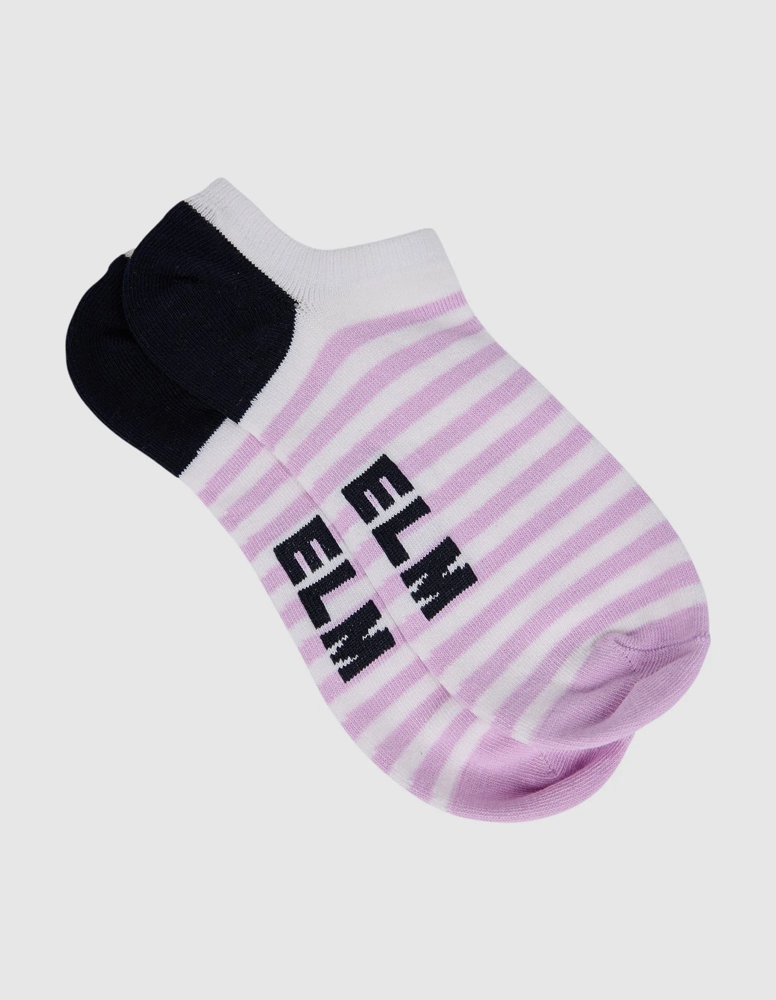 Harmony No Show Sock 2pk Mauve Mist Solids sold by Elm Lifestyle product image thumbnail 3