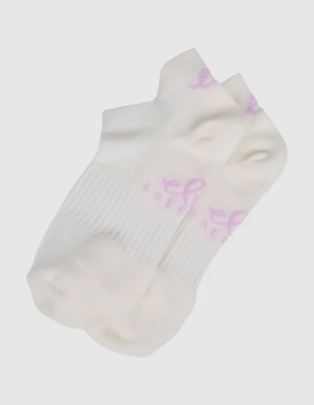 Elm Freedom Sneaker Sock 2pk Nude & White made by Elm Lifestyle