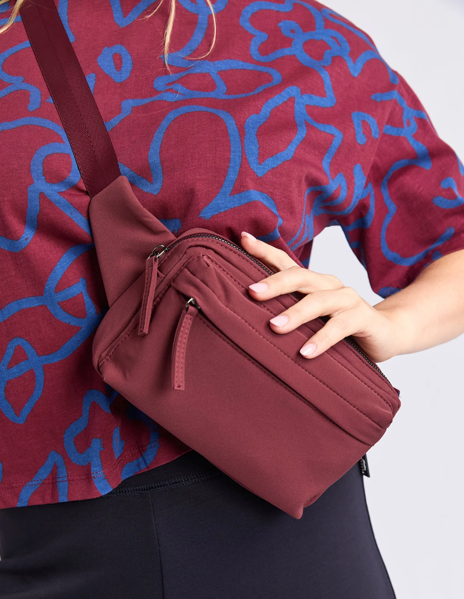 Elm Freedom Belt Bag Plum sold by Elm Lifestyle product image thumbnail 3