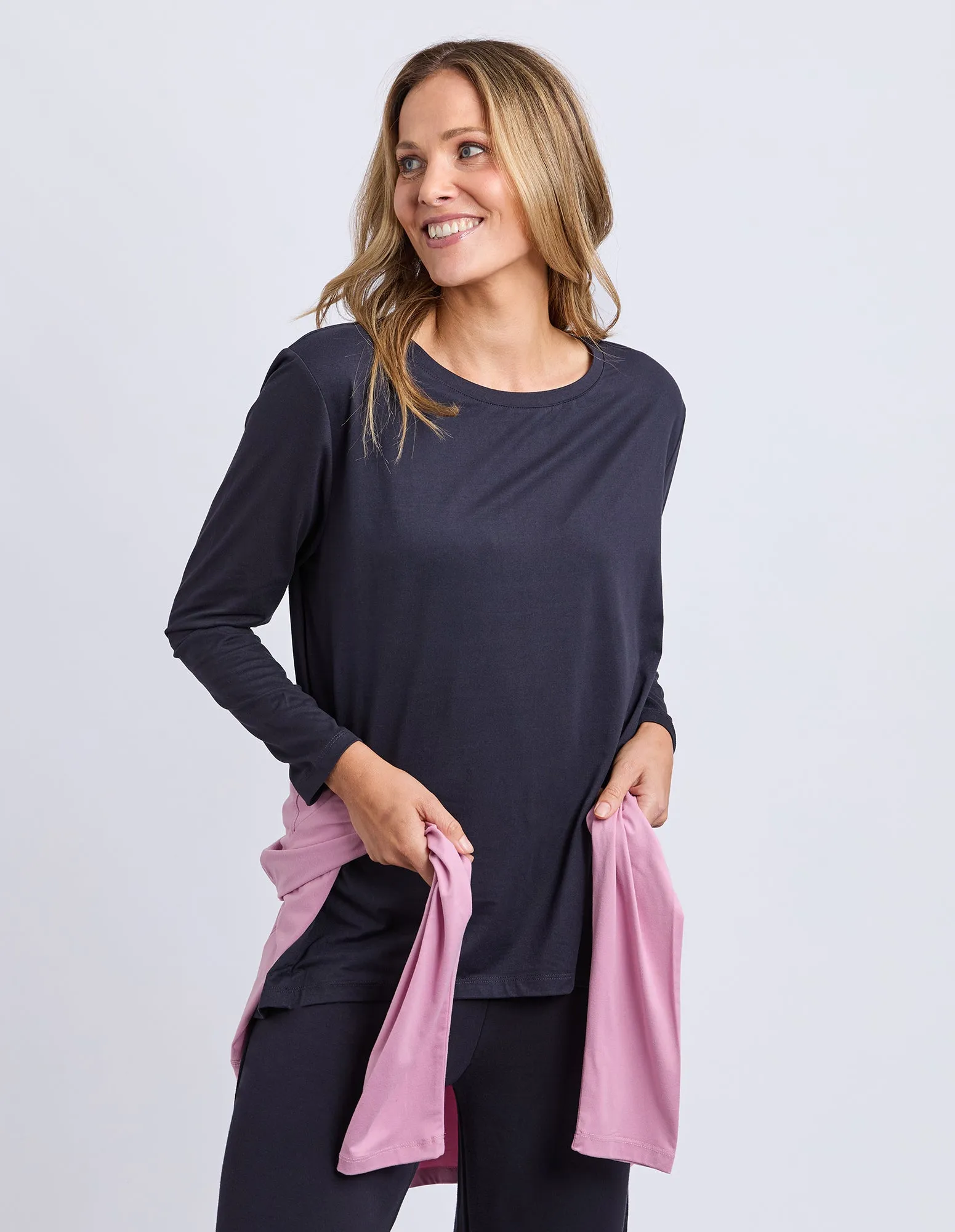 Freedom Long Sleeve Midnight Navy sold by Elm Lifestyle product image thumbnail 2