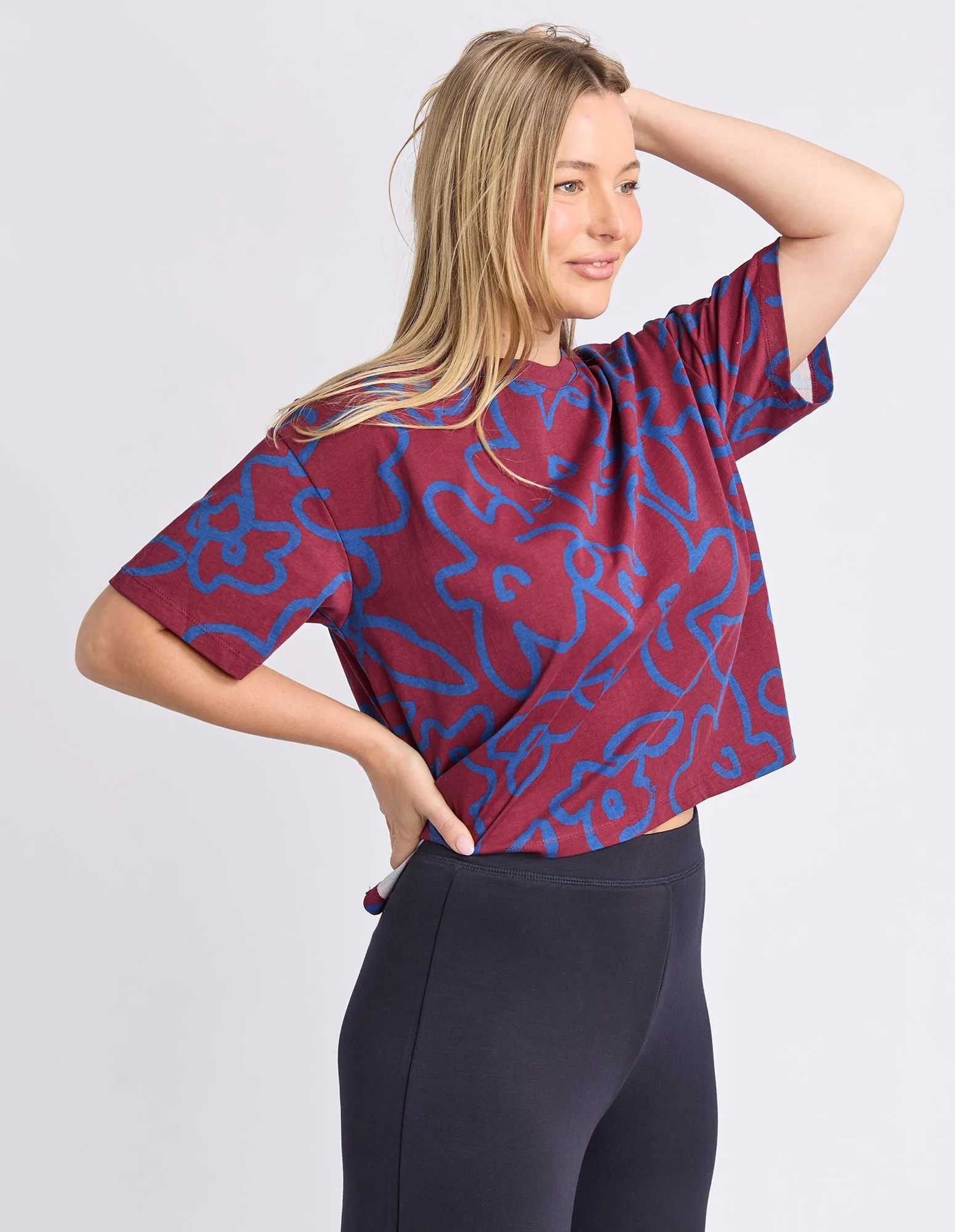 Freedom Floral Tee sold by Elm Lifestyle product image thumbnail 5