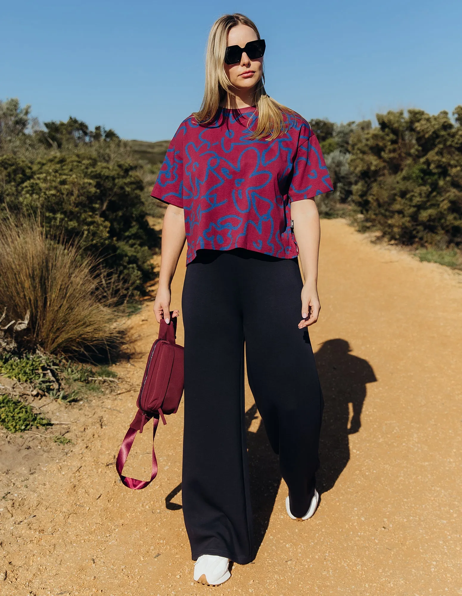 Freedom Floral Tee sold by Elm Lifestyle product image thumbnail 2
