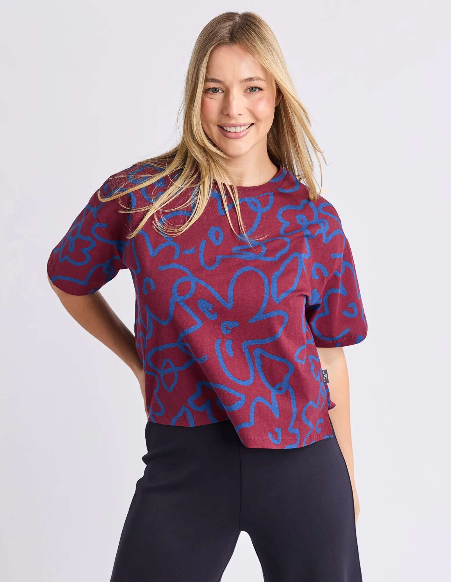 Freedom Floral Tee sold by Elm Lifestyle product image thumbnail 3