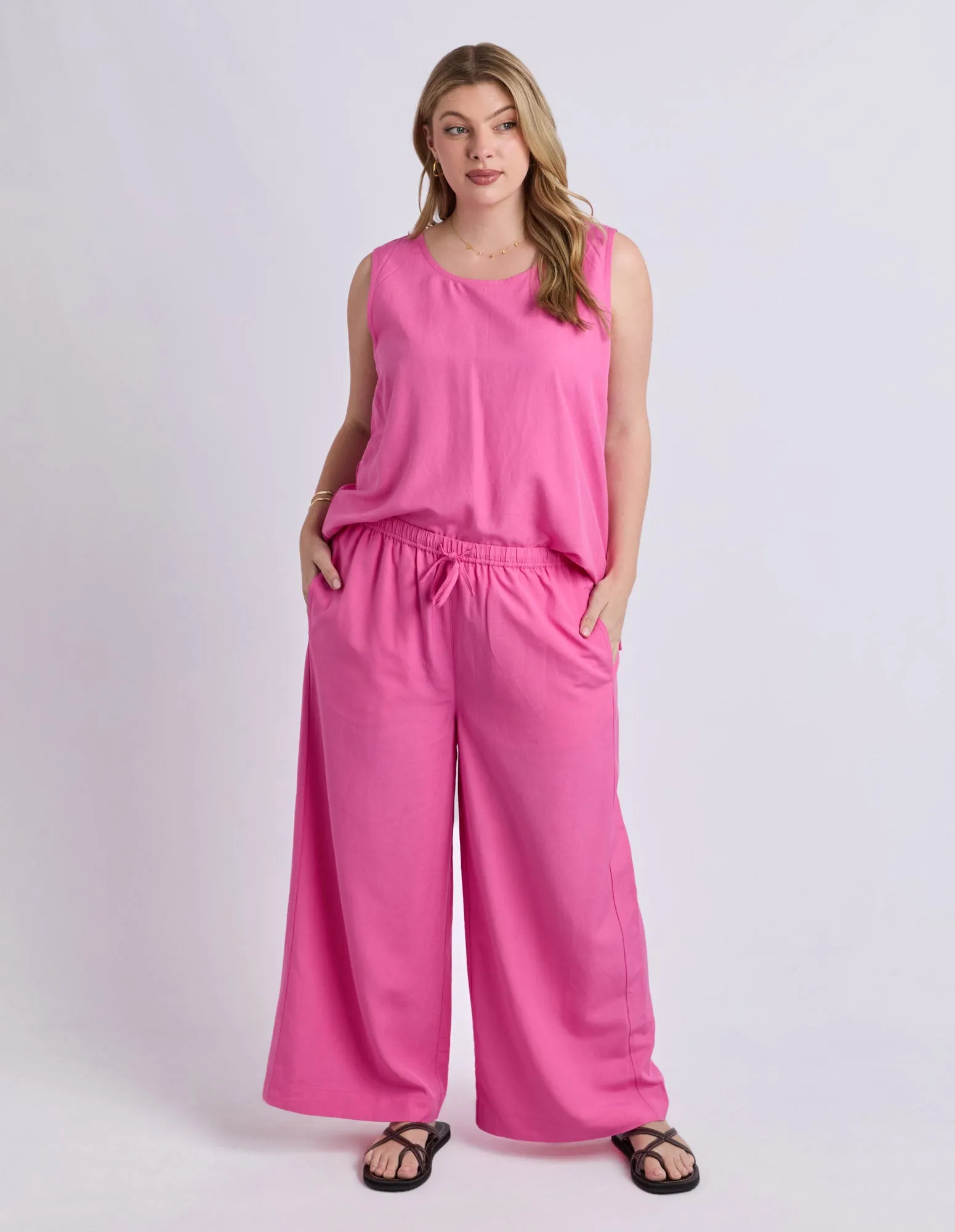Maura Pant Hot Pink sold by Elm Lifestyle product image thumbnail 4
