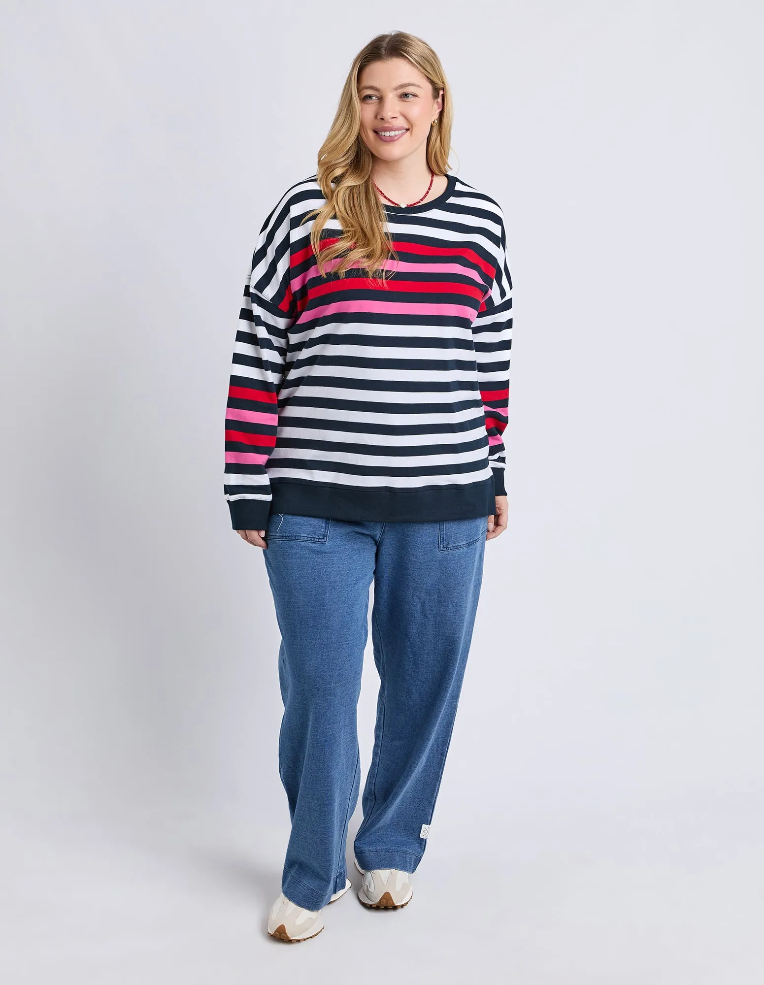 Lollipop Crew Navy & White Stripe sold by Elm Lifestyle product image thumbnail 5