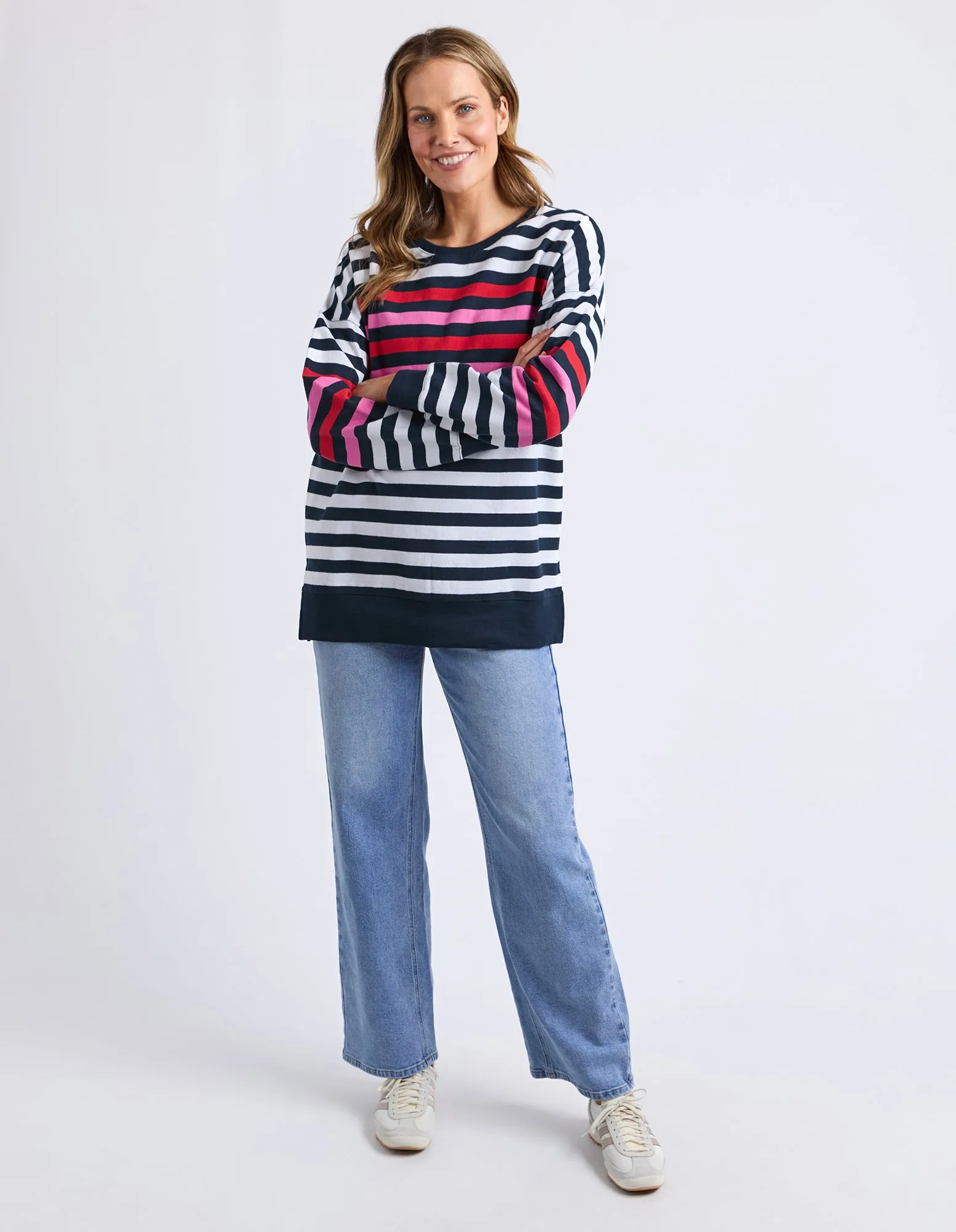 Lollipop Crew Navy & White Stripe sold by Elm Lifestyle product image thumbnail 4