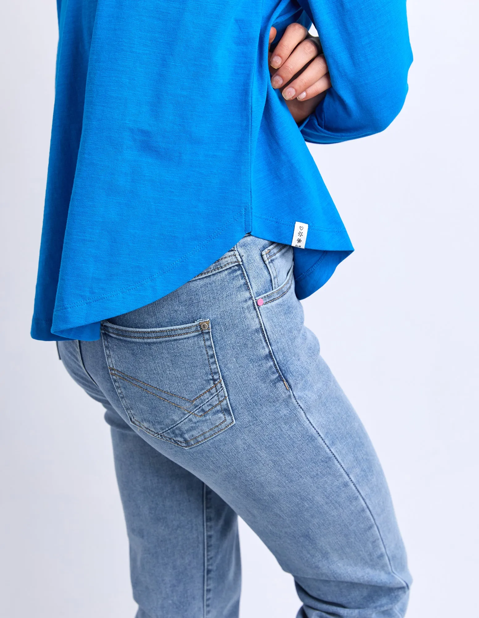 Everyday L/S Tee Royal Blue sold by Elm Lifestyle product image thumbnail 5