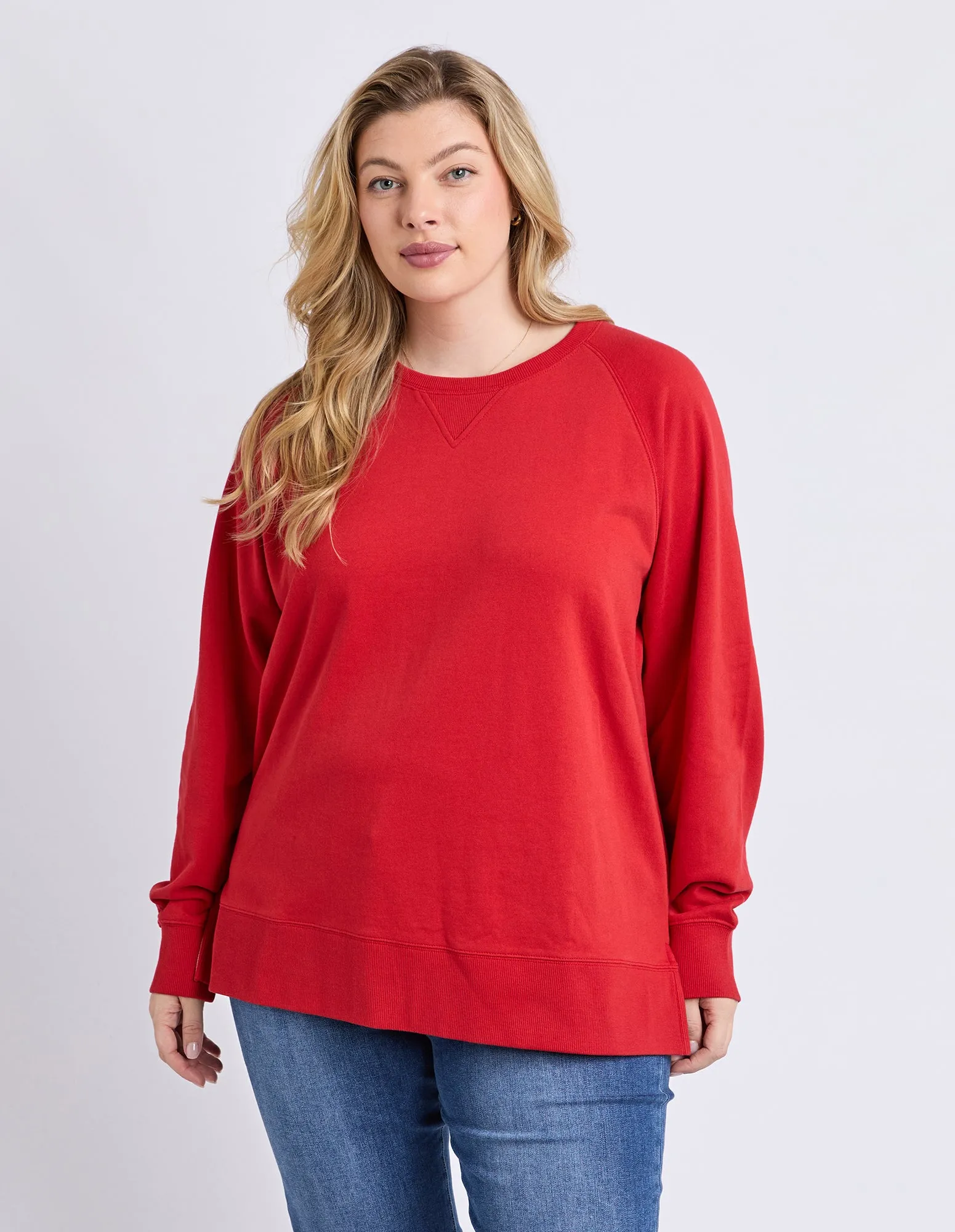 Melbourne Crew Cranberry sold by Elm Lifestyle product image thumbnail 2