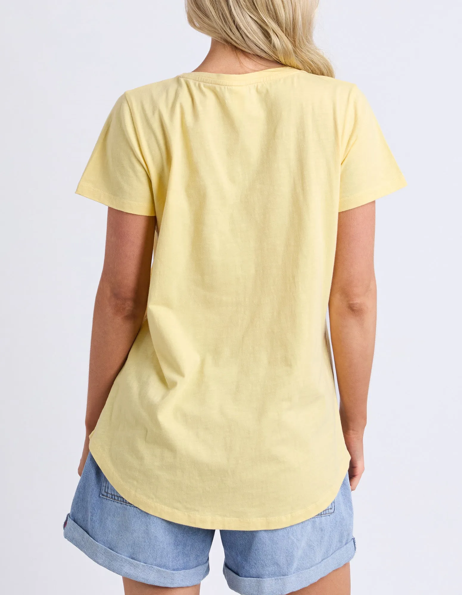 One Heart Tee Pale Banana sold by Elm Lifestyle product image thumbnail 3