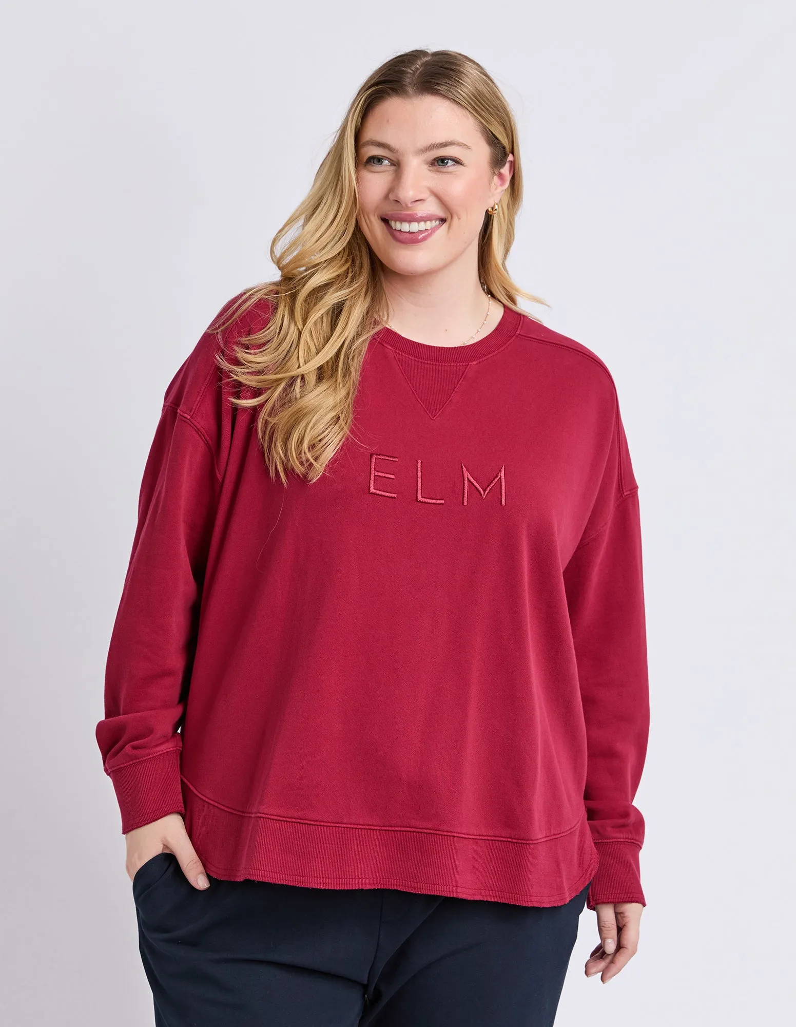 Established Crew Maroon sold by Elm Lifestyle product image thumbnail 2