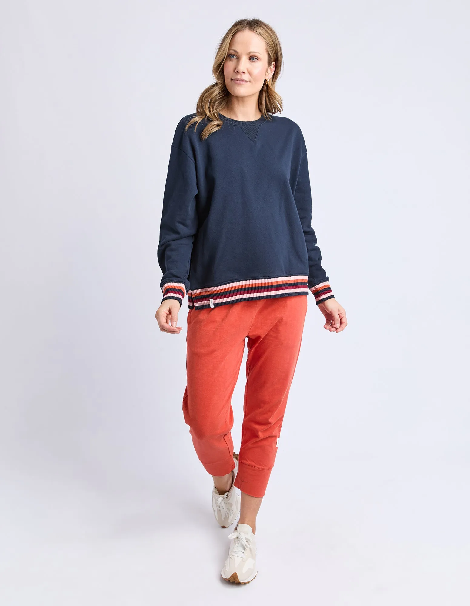 Lili Fleece Crew Navy sold by Elm Lifestyle product image thumbnail 2