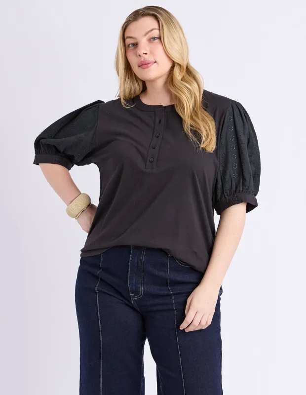 Mae Top Black made by Elm Lifestyle