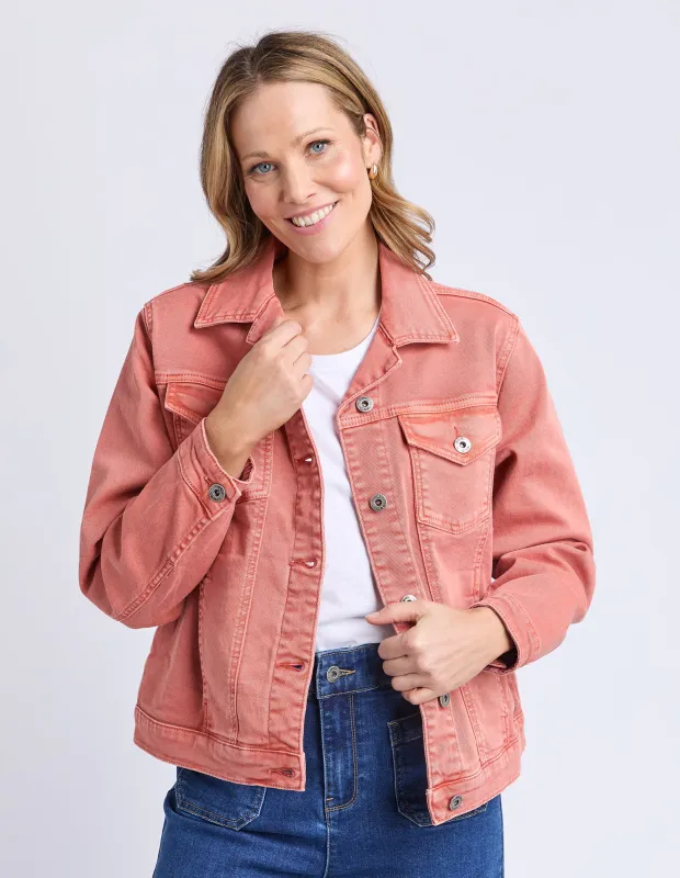 Tilly Jacket Orange made by Elm Lifestyle