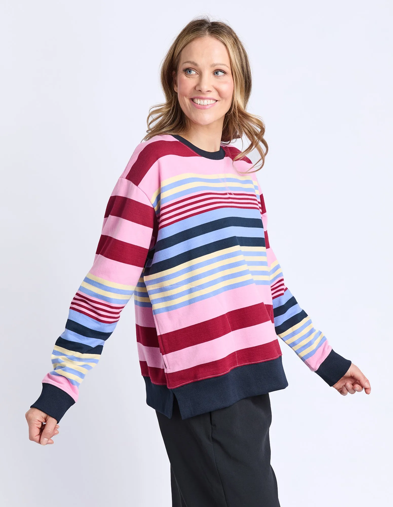 Alva Stripe Crew Multicolour Stripe sold by Elm Lifestyle product image thumbnail 5