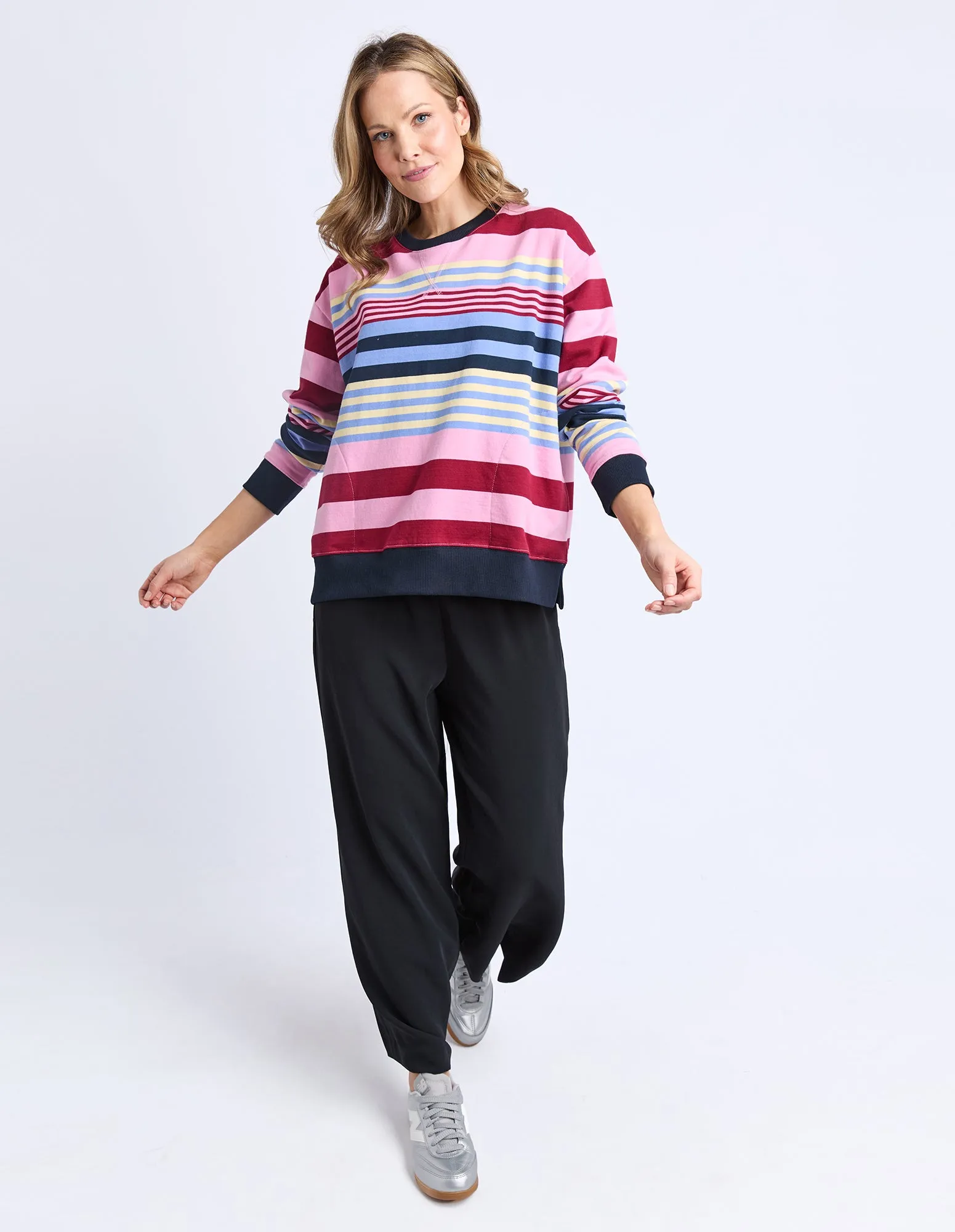 Alva Stripe Crew Multicolour Stripe sold by Elm Lifestyle product image thumbnail 3