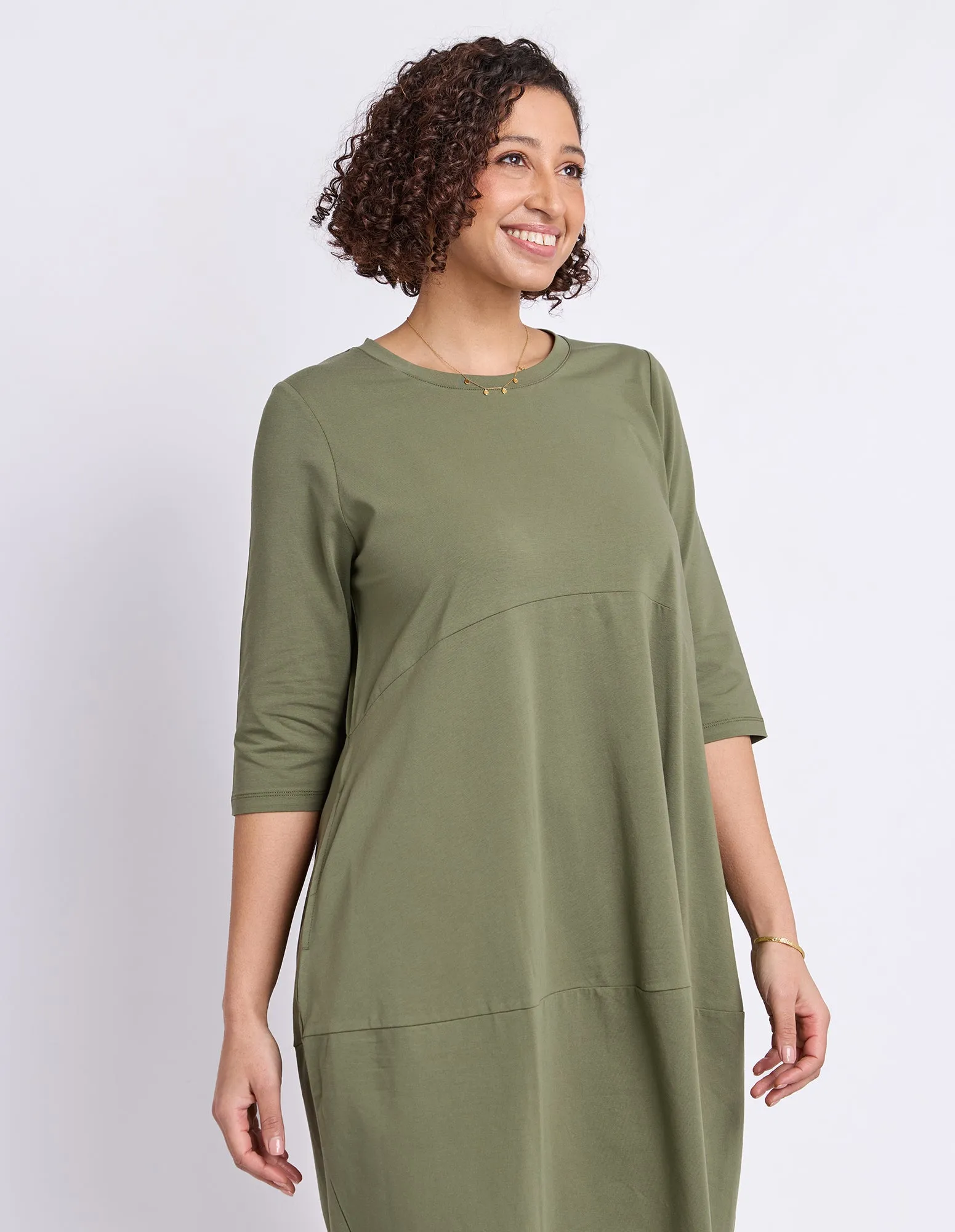 Diana Dress 3/4 Sleeve Clover sold by Elm Lifestyle product image thumbnail 4