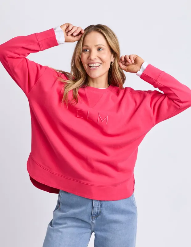 Established Crew Dark Pink made by Elm Lifestyle
