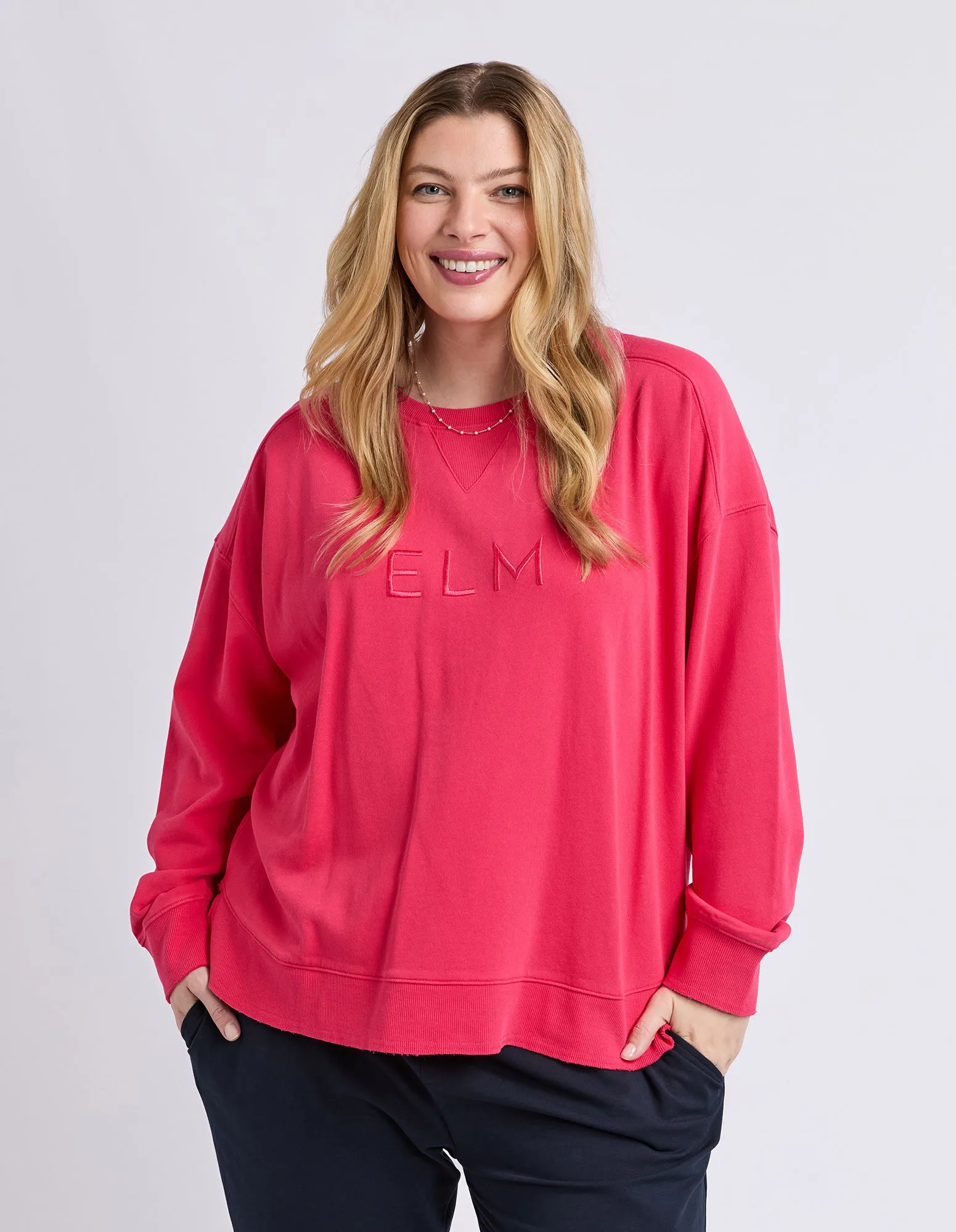 Established Crew Dark Pink sold by Elm Lifestyle product image thumbnail 2