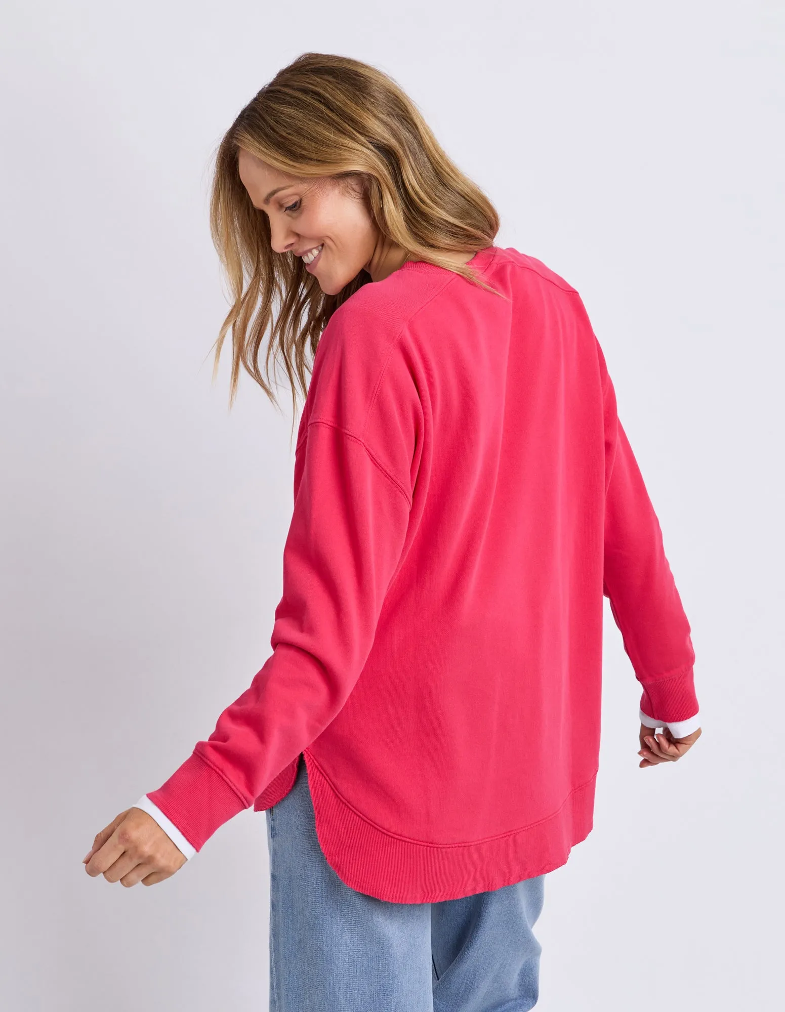 Established Crew Dark Pink sold by Elm Lifestyle product image thumbnail 5
