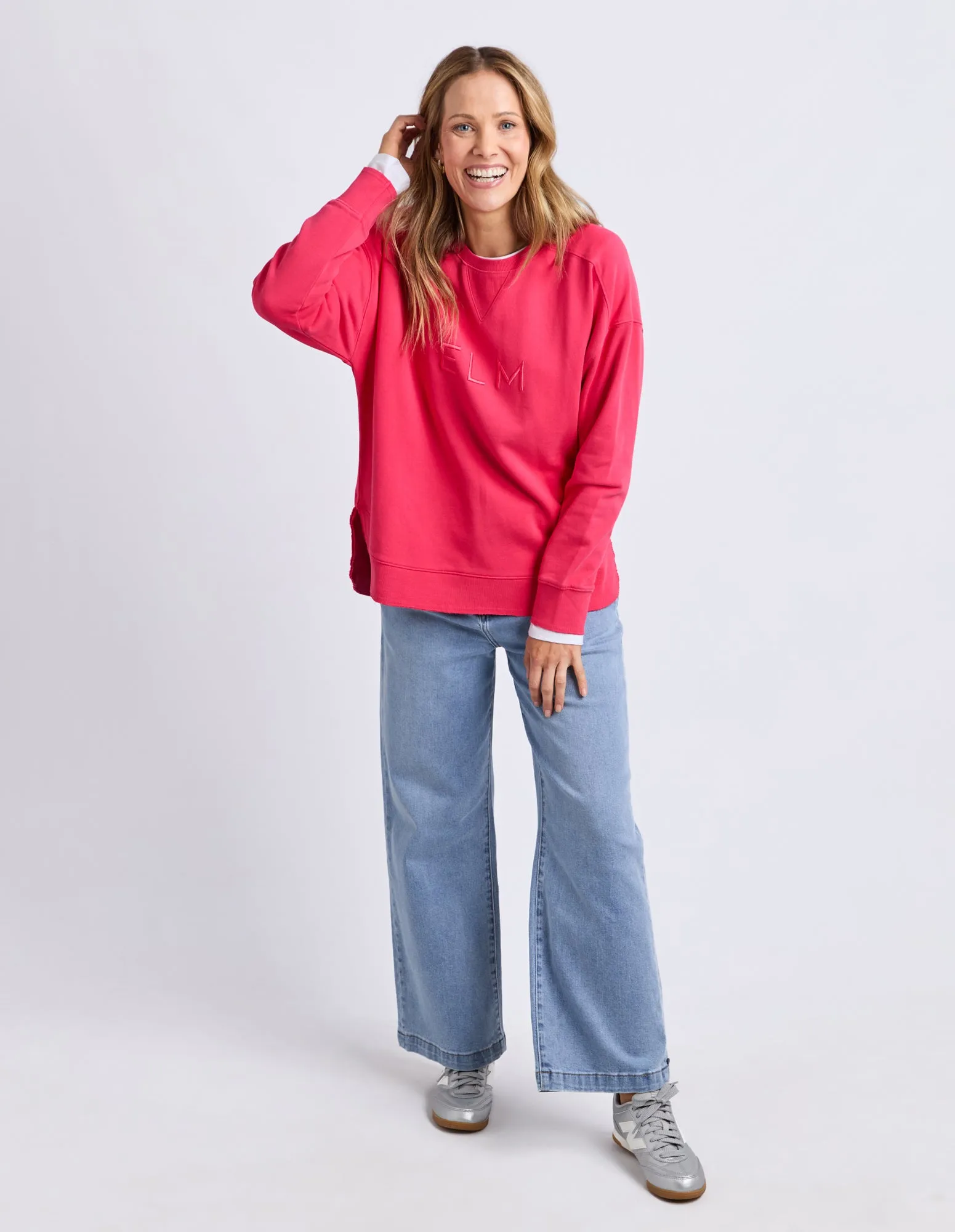 Established Crew Dark Pink sold by Elm Lifestyle product image thumbnail 3
