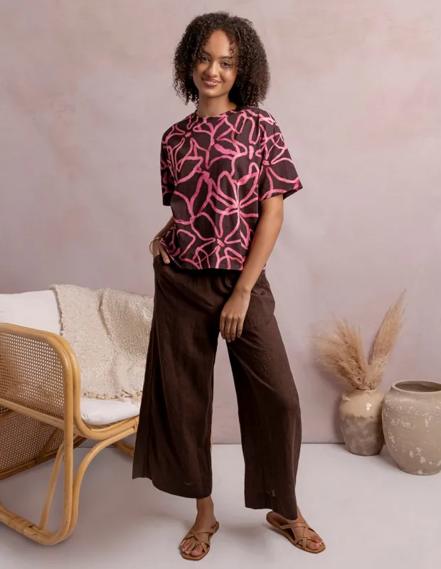 Palma Tee All Over Print made by Elm Lifestyle