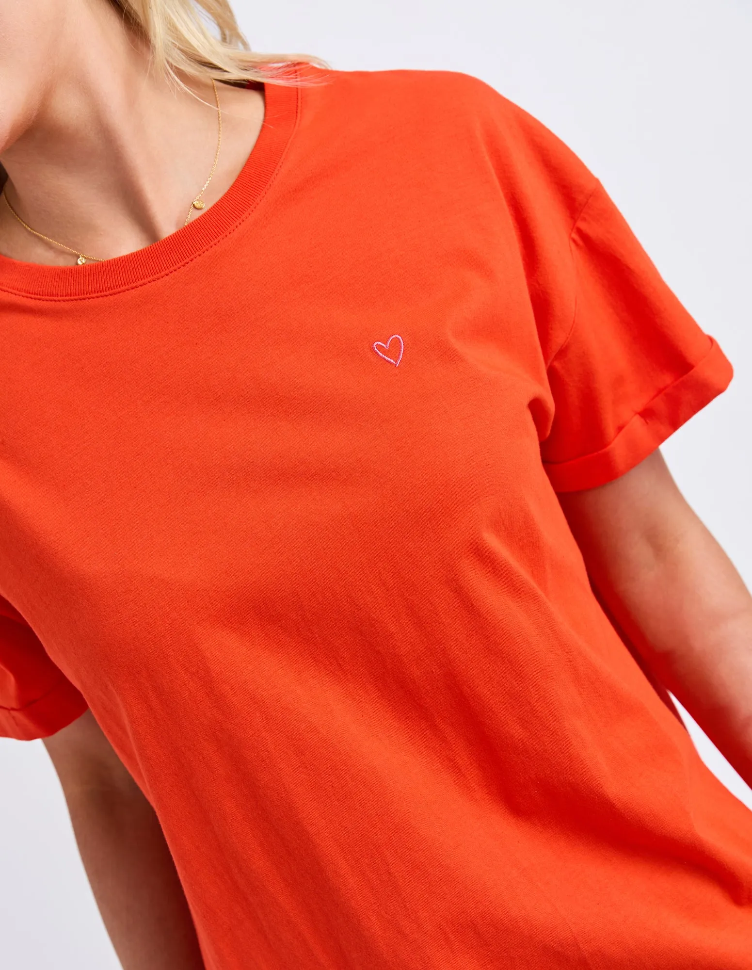 Halli Short Sleeve Tee Tangello sold by Elm Lifestyle product image thumbnail 5