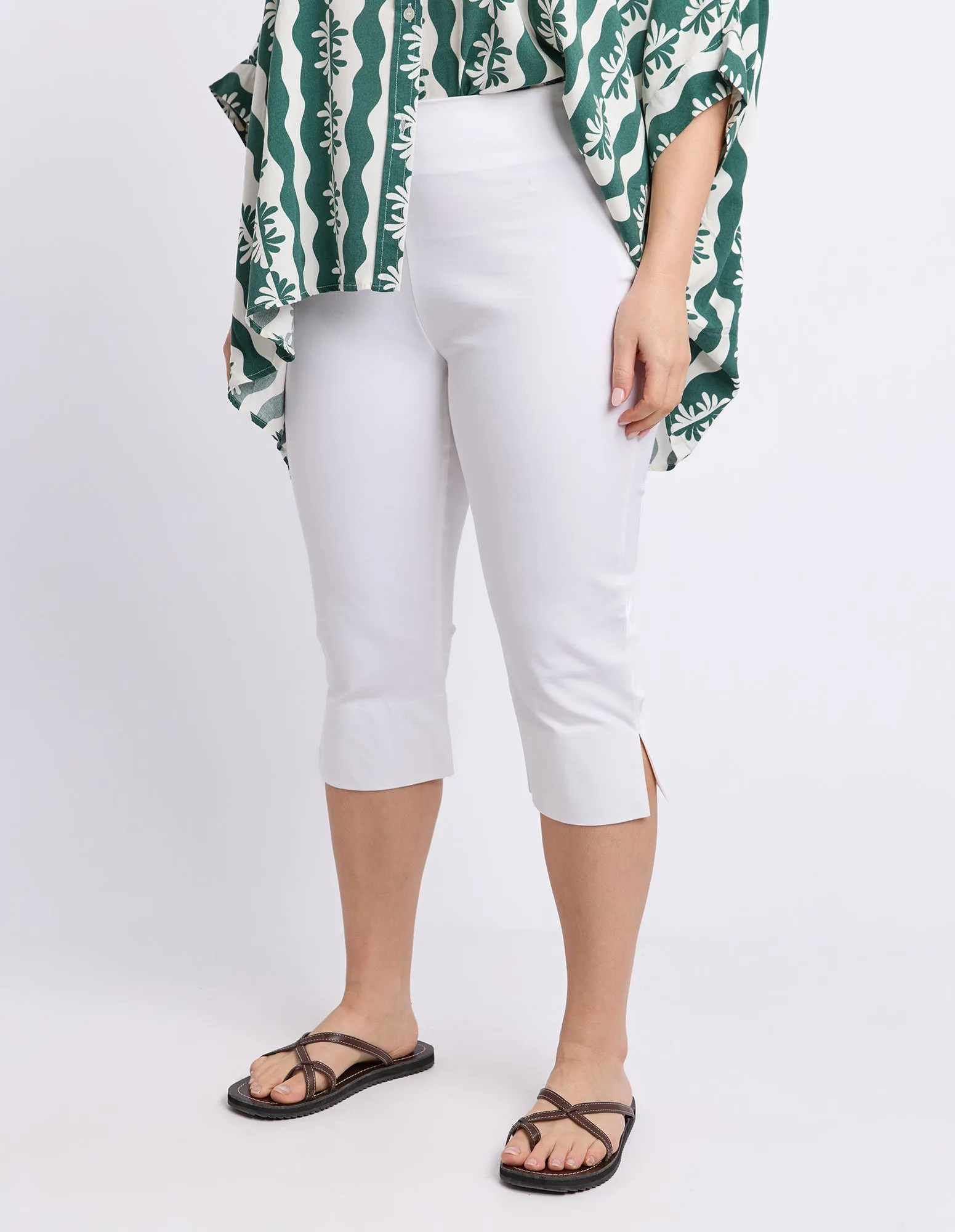 Capri Pant White sold by Elm Lifestyle product image thumbnail 2