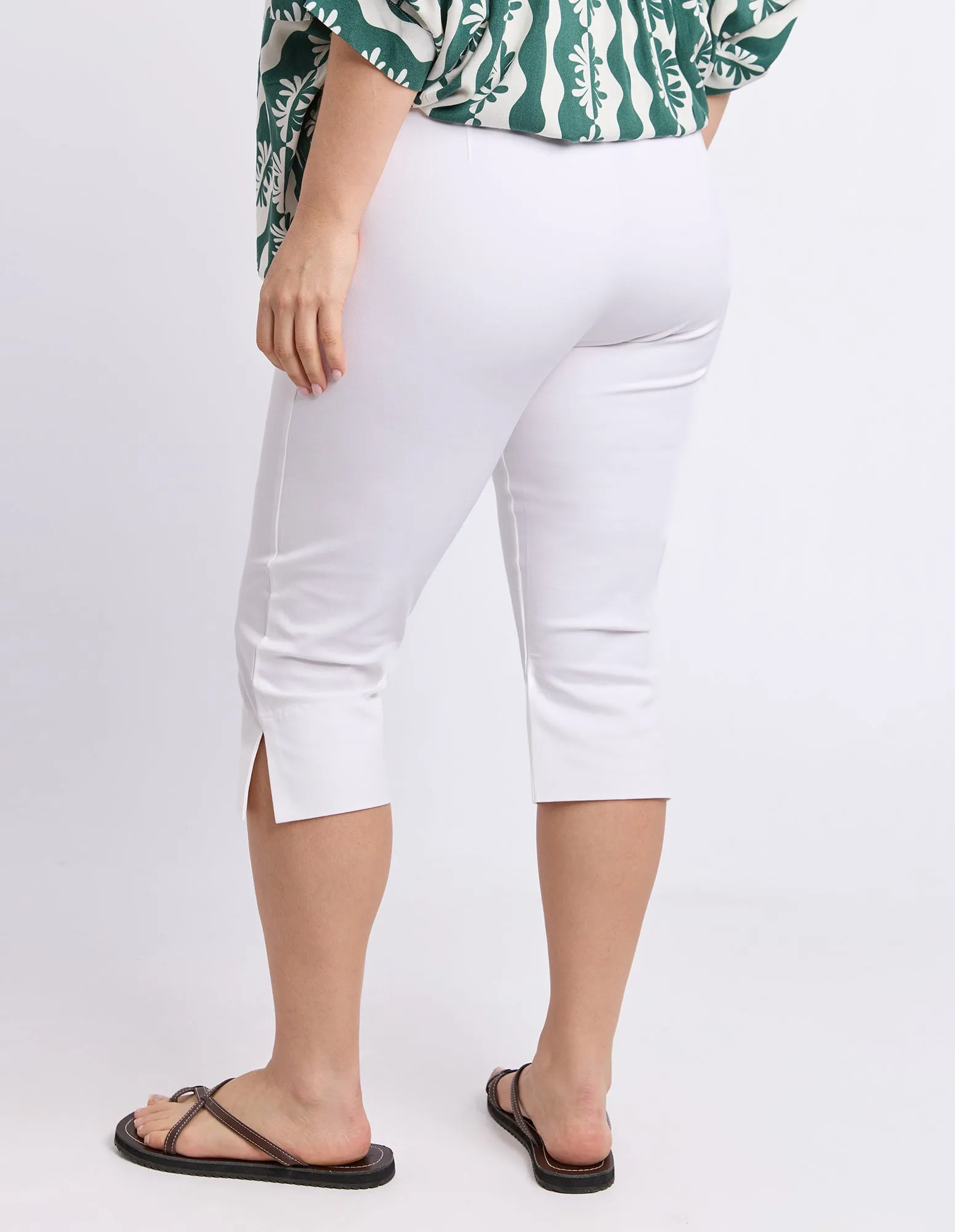 Capri Pant White sold by Elm Lifestyle product image thumbnail 3