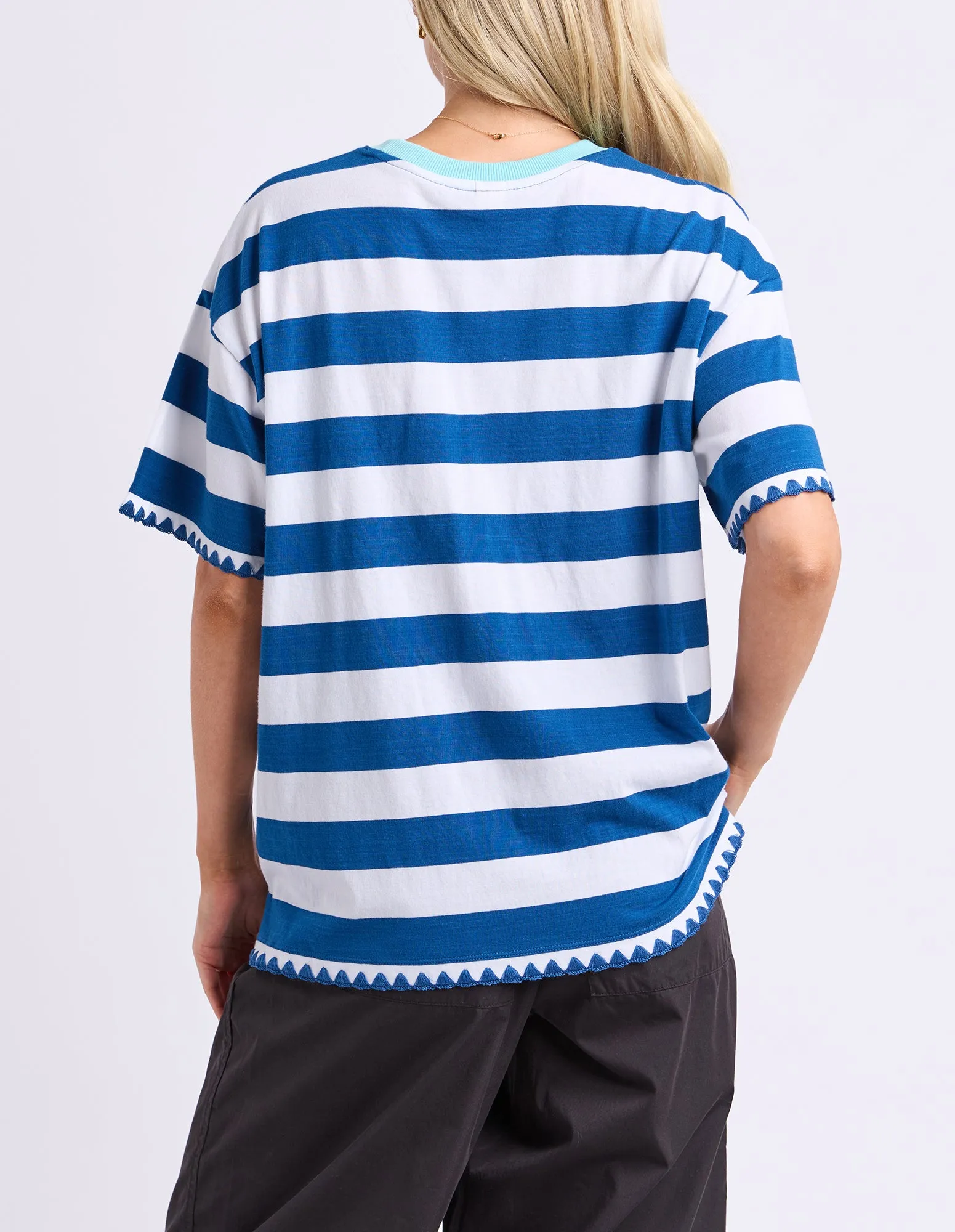 Cherry Tee China Blue Stripe sold by Elm Lifestyle product image thumbnail 4