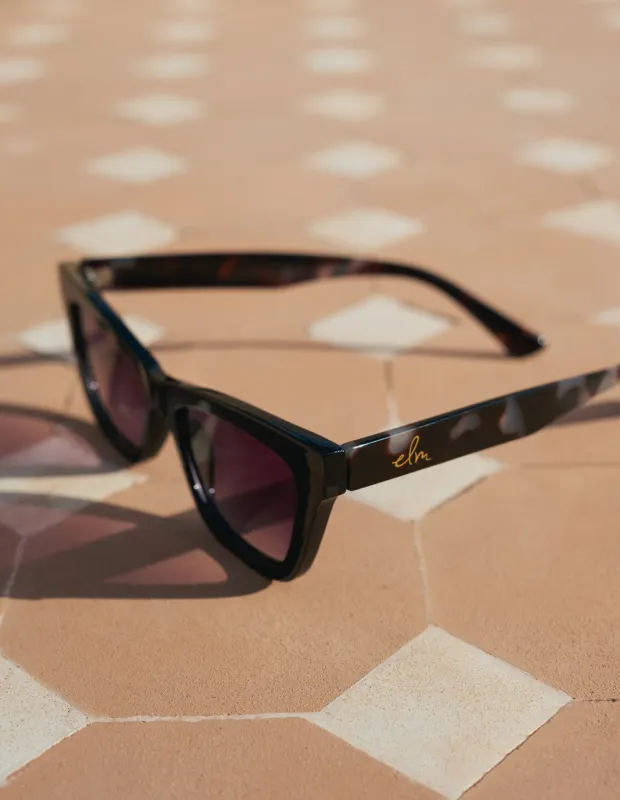 Margot Sunglasses Black Gloss made by Elm Lifestyle