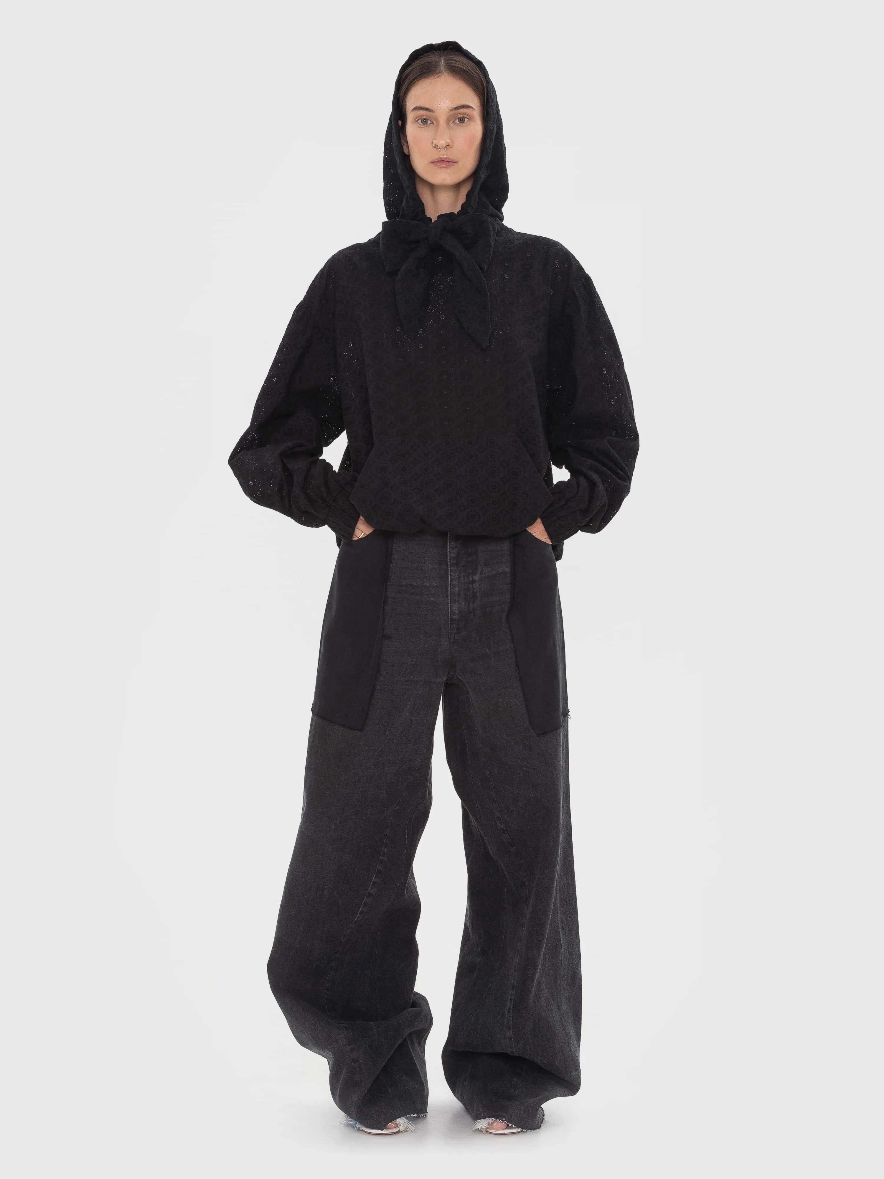 Reworked Jeans with Contrast Pockets sold by KSENIASCHNAIDER