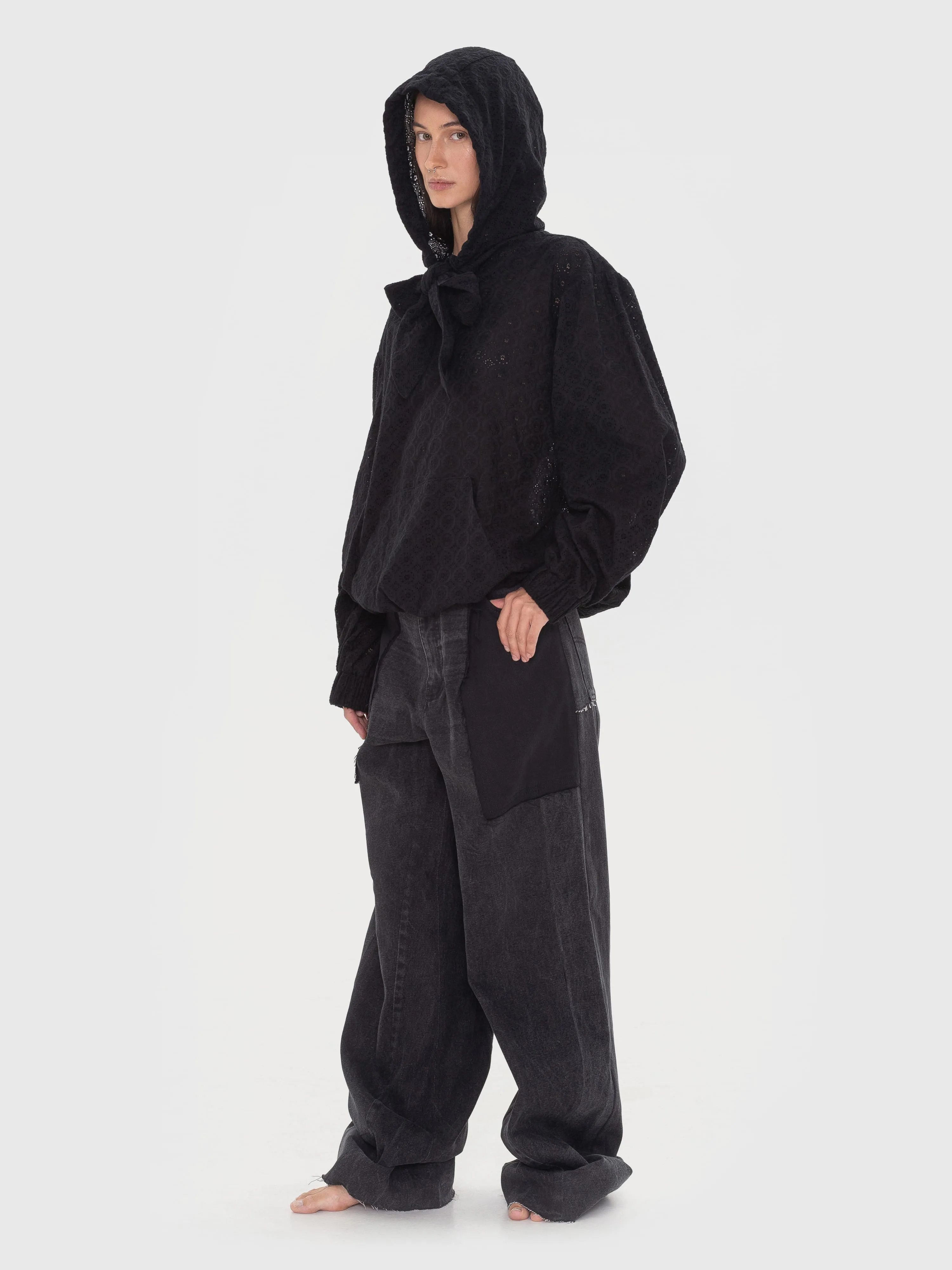 Reworked Jeans with Contrast Pockets sold by KSENIASCHNAIDER product image thumbnail 2