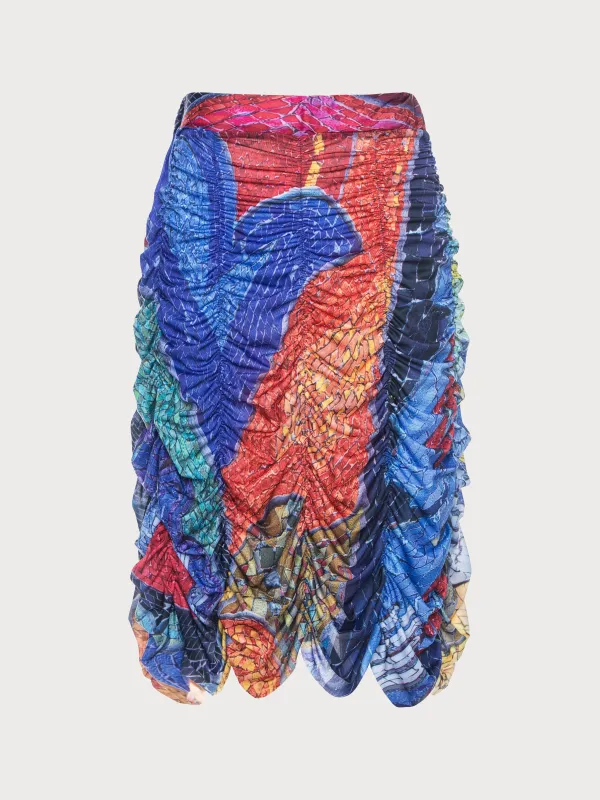 Draped Mosaic Skirt sold by KSENIASCHNAIDER
