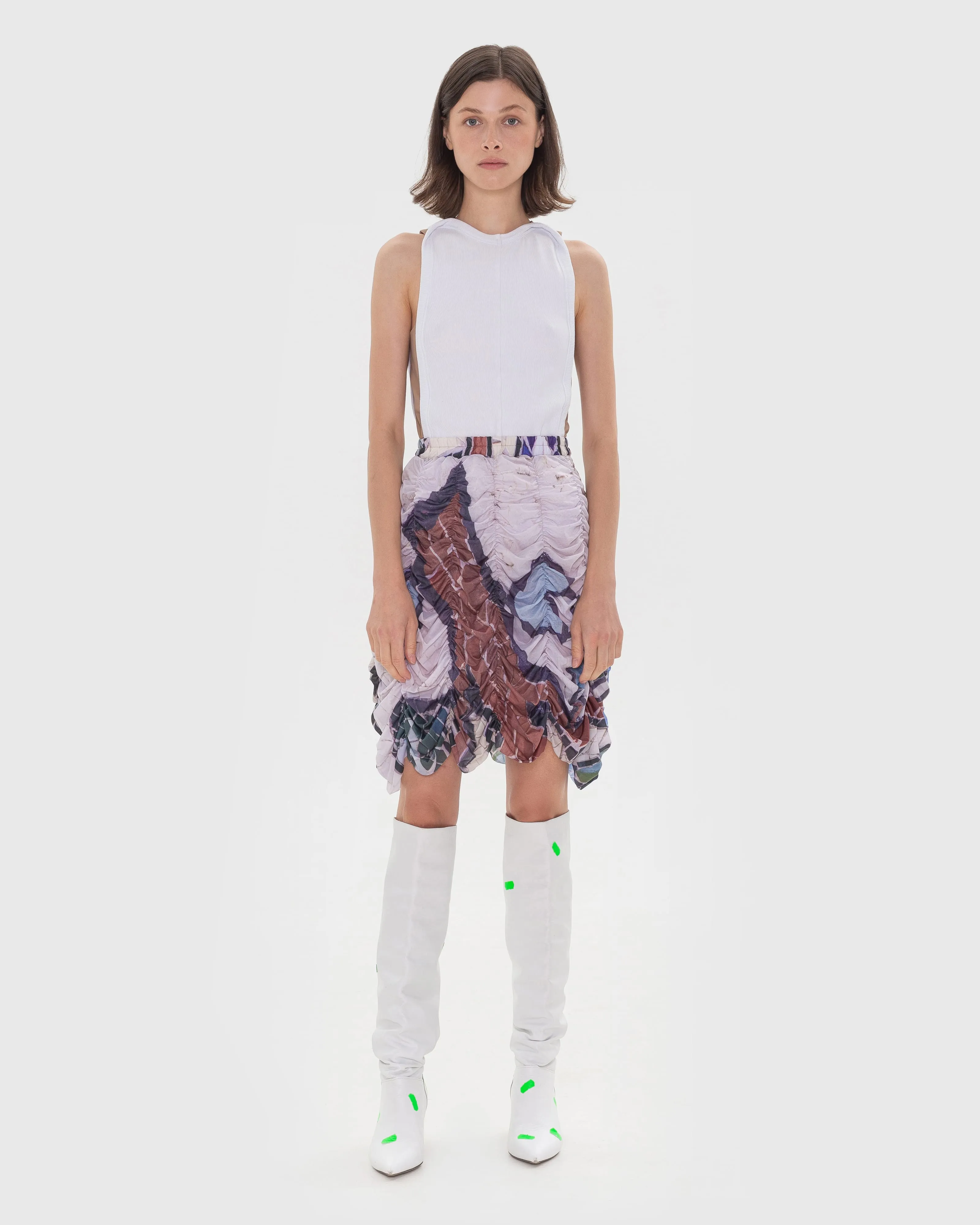 Draped Mosaic Skirt sold by KSENIASCHNAIDER product image thumbnail 2