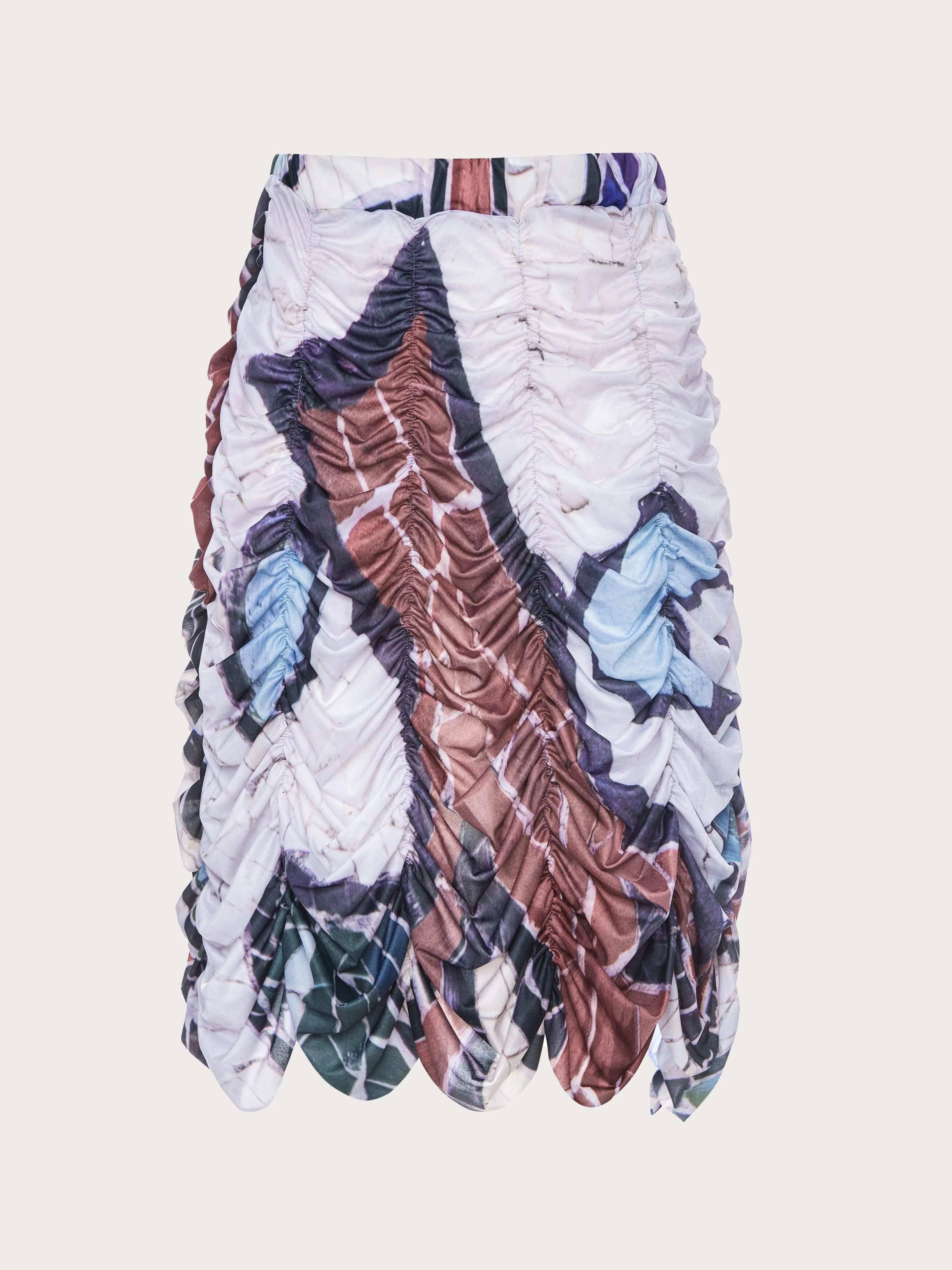 Draped Mosaic Skirt sold by KSENIASCHNAIDER product image thumbnail 4