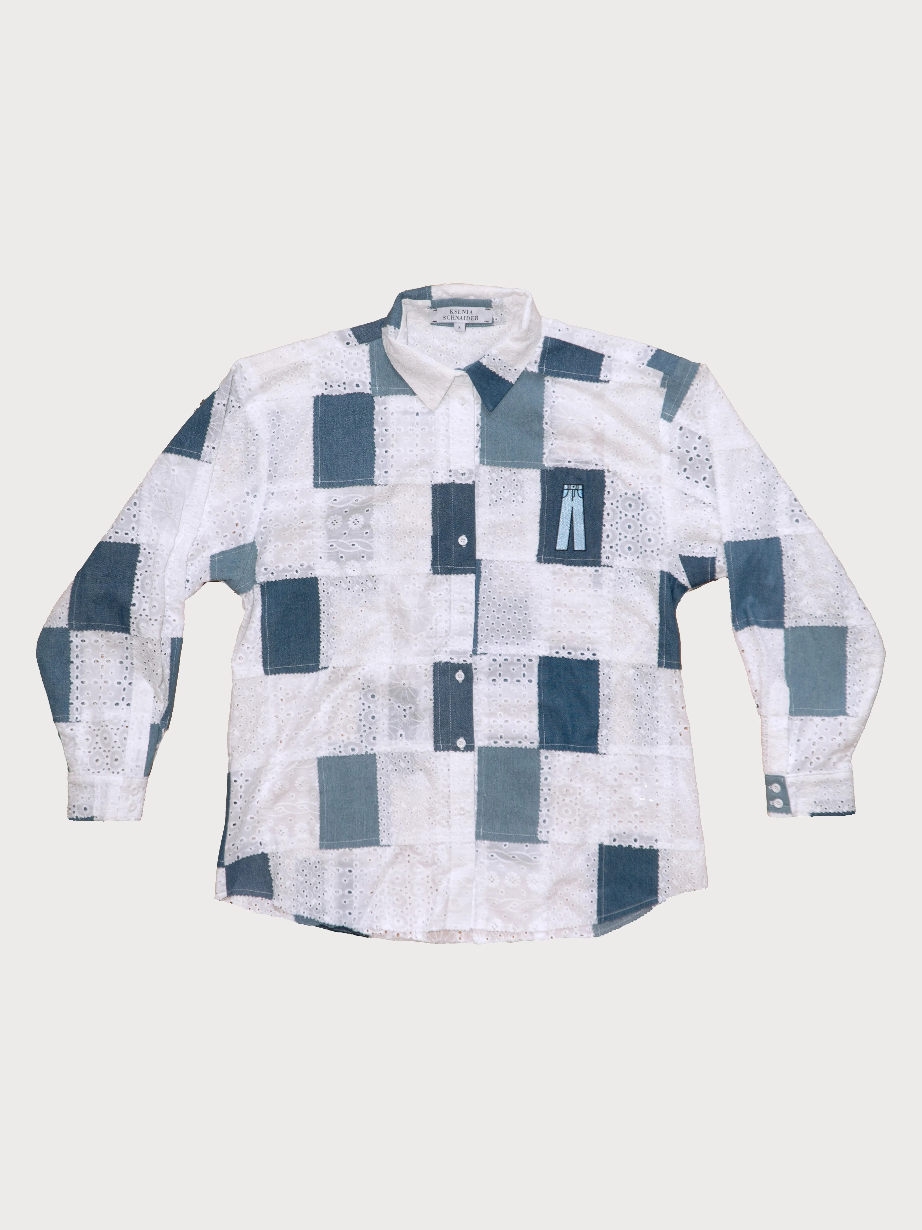 Patchwork Swatches Shirt sold by KSENIASCHNAIDER