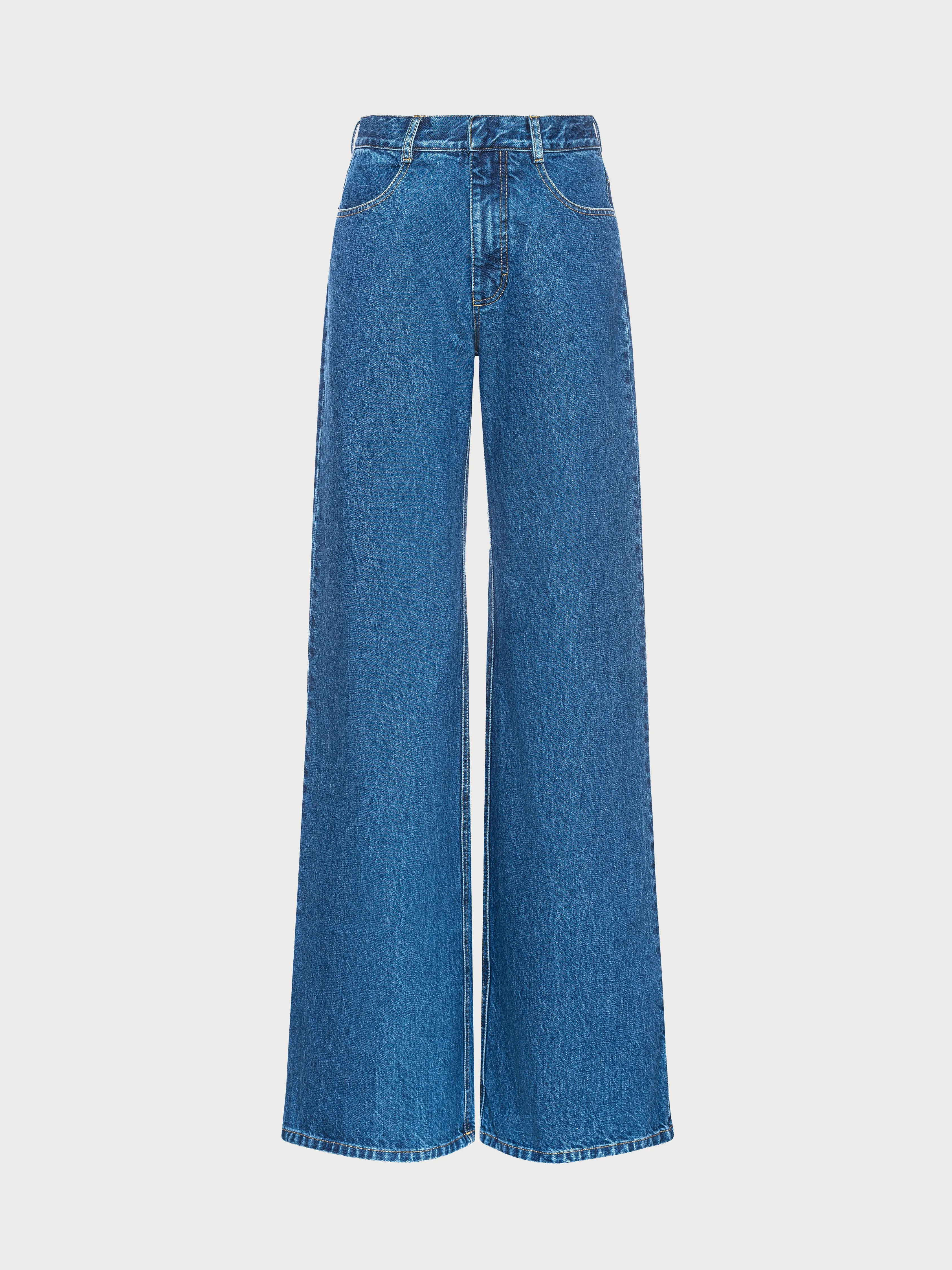 Flared Jeans sold by KSENIASCHNAIDER product image thumbnail 4