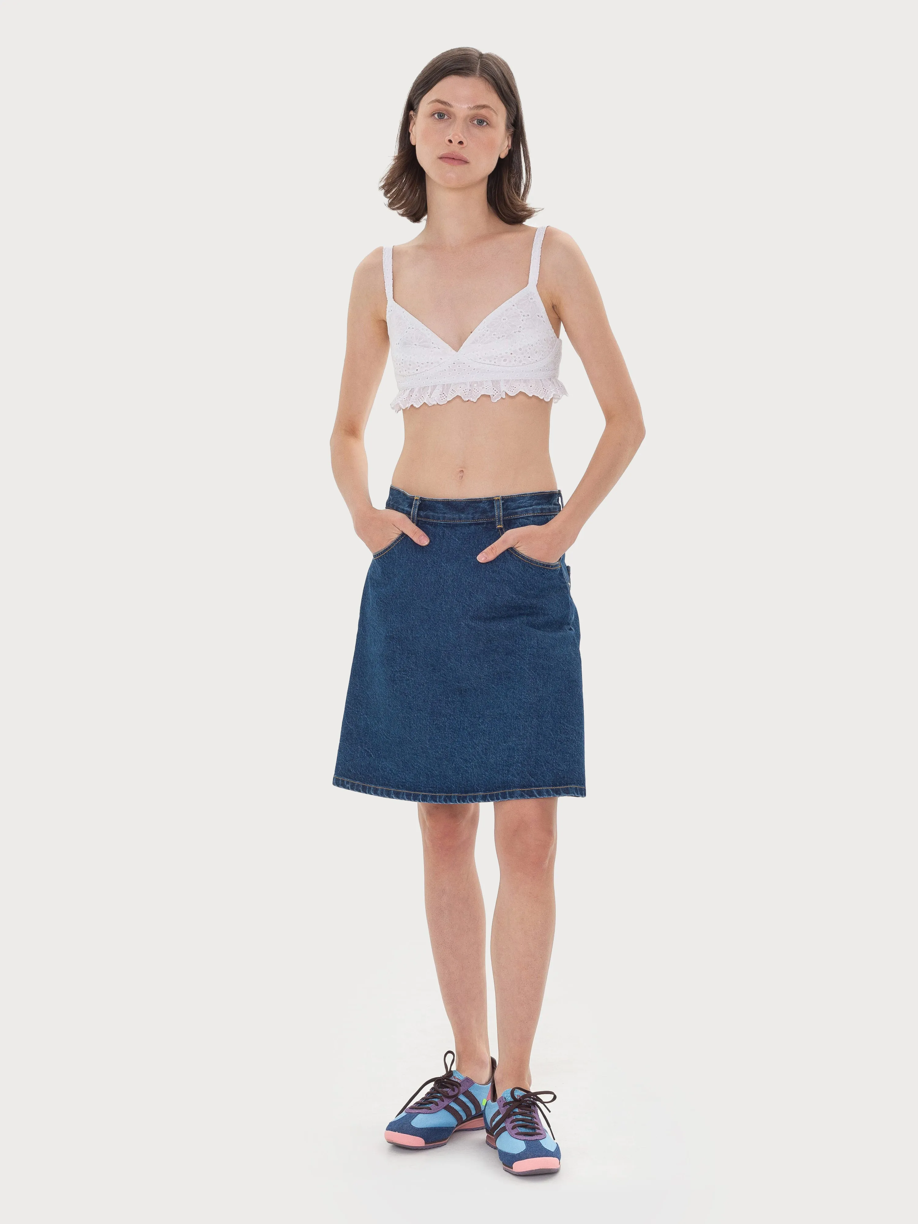 Broderie Anglaise Bra Top sold by KSENIASCHNAIDER