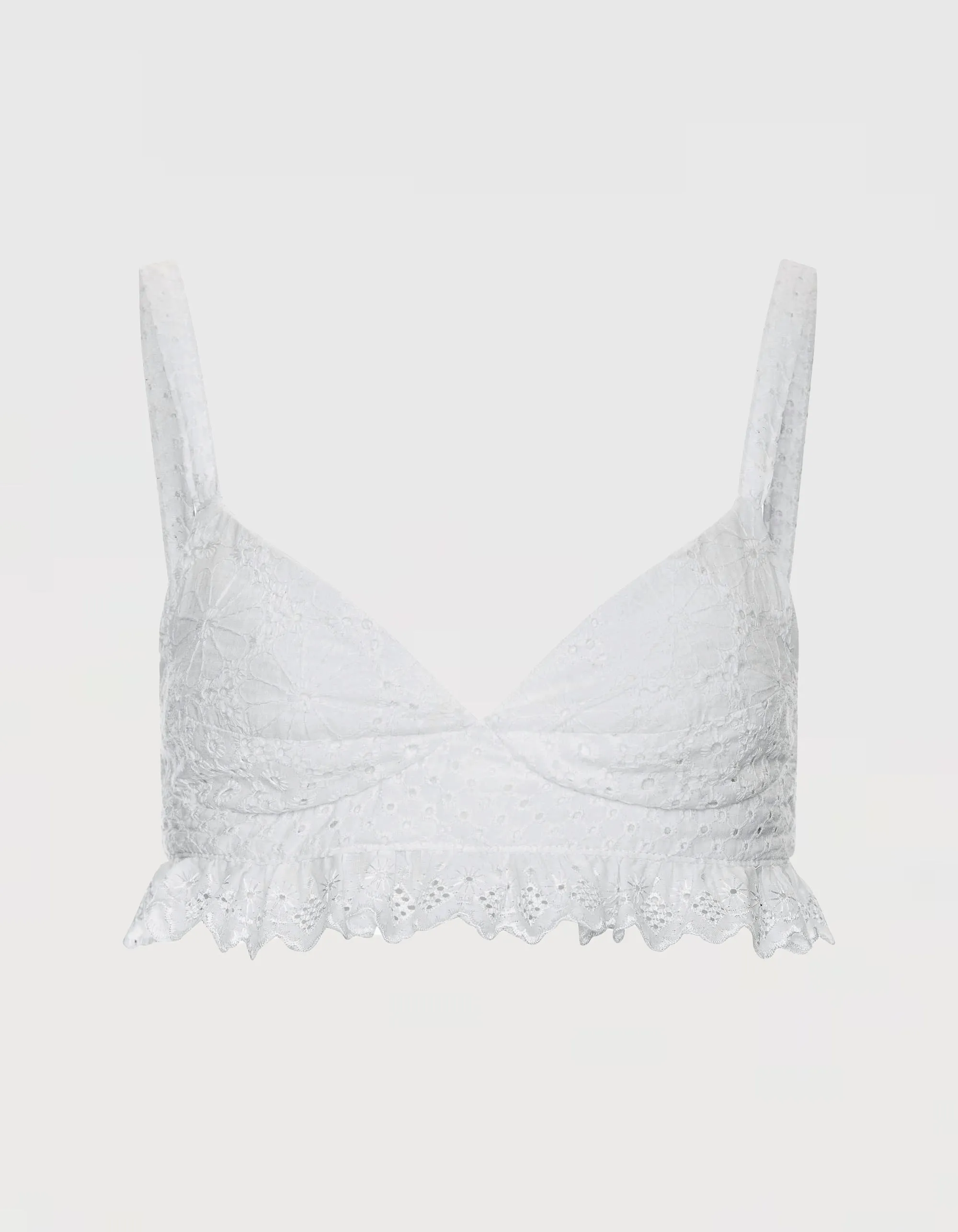 Broderie Anglaise Bra Top sold by KSENIASCHNAIDER product image thumbnail 3