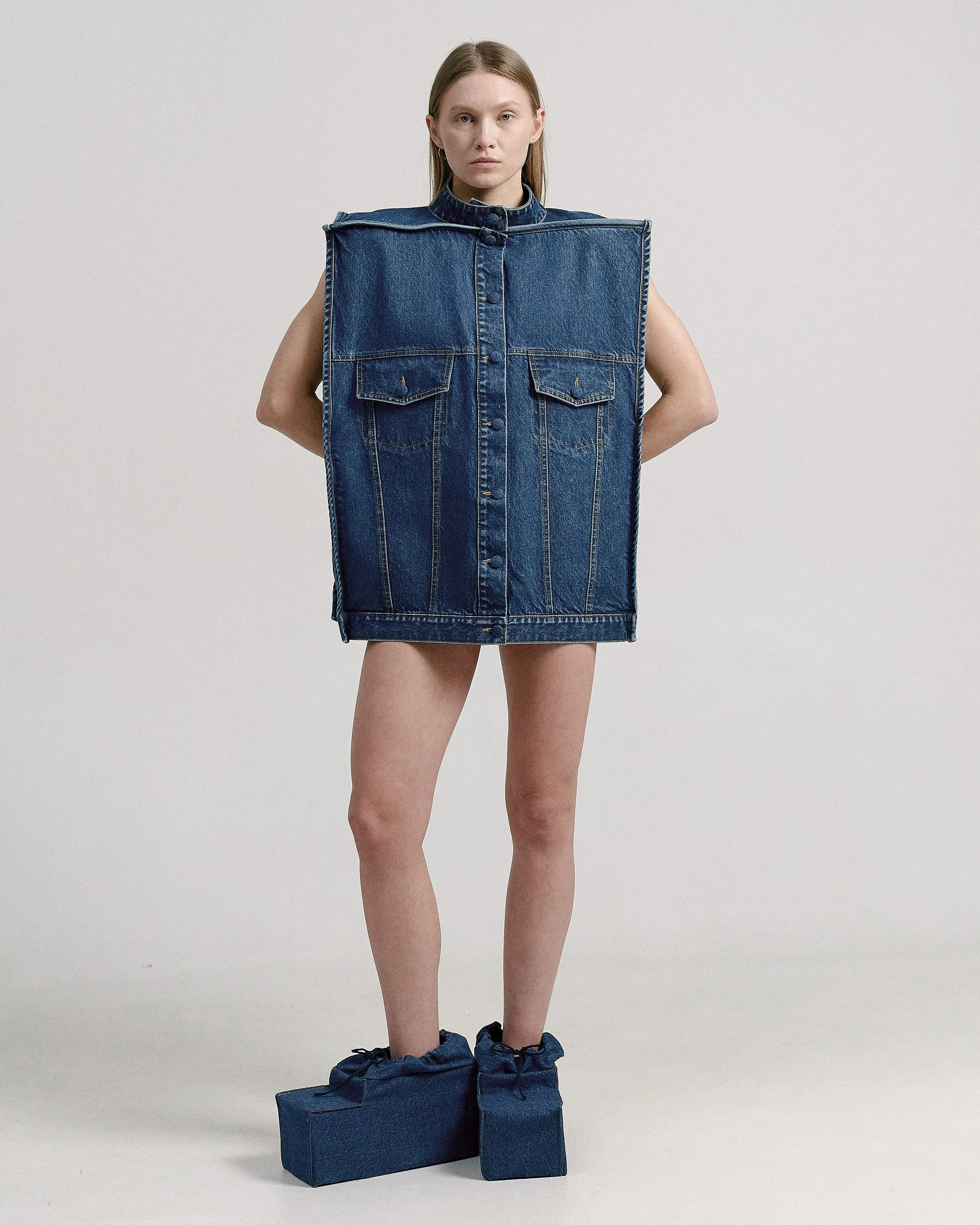 Square Vest sold by KSENIASCHNAIDER