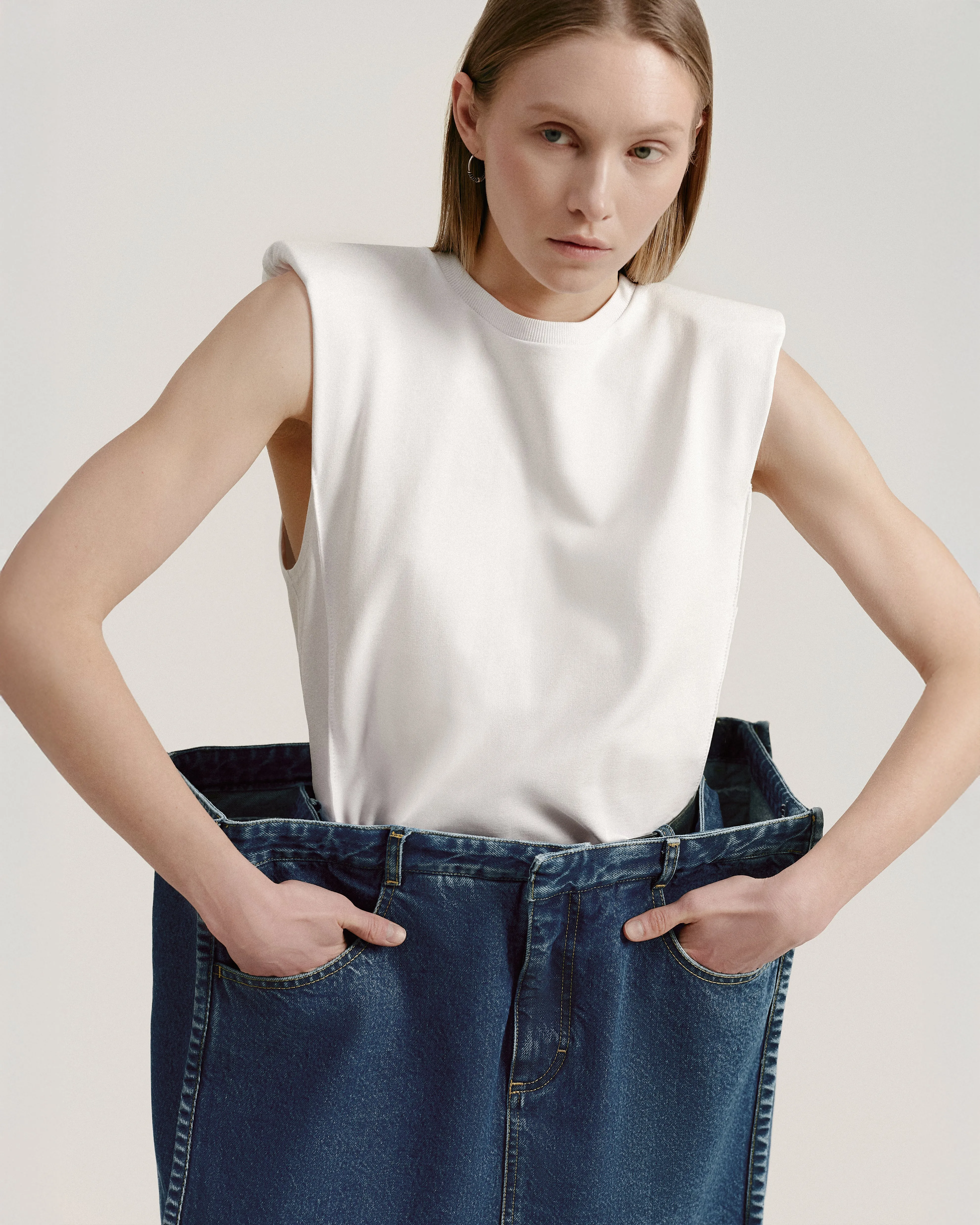 Square Tank Top sold by KSENIASCHNAIDER