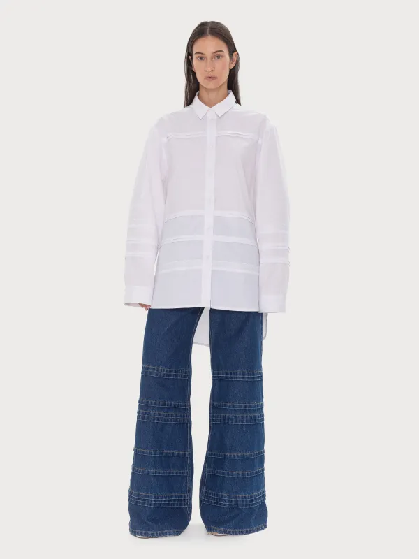Shirt with Parallel Pleats sold by KSENIASCHNAIDER