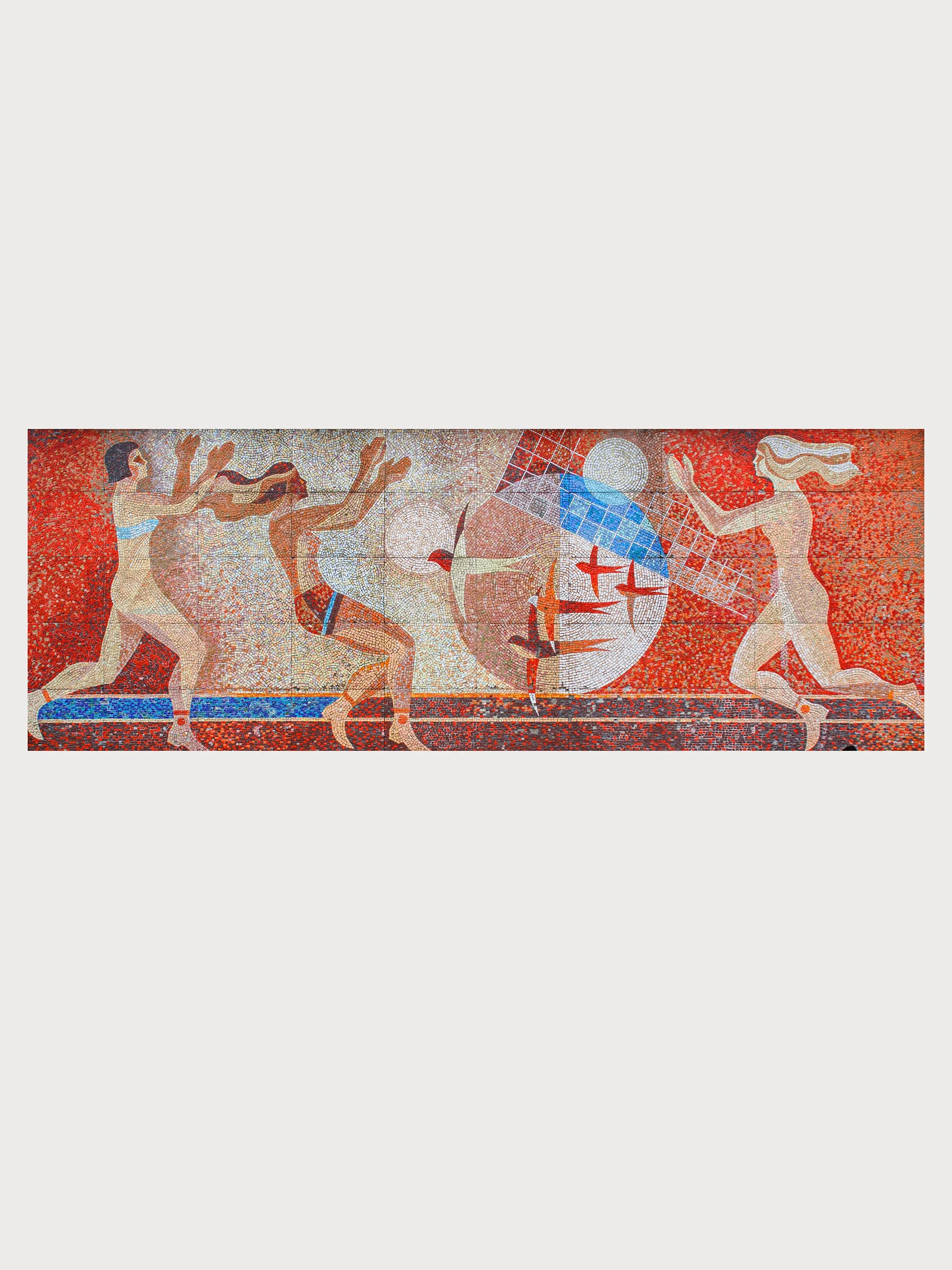 Draped Mosaic Mesh Dress sold by KSENIASCHNAIDER product image thumbnail 4