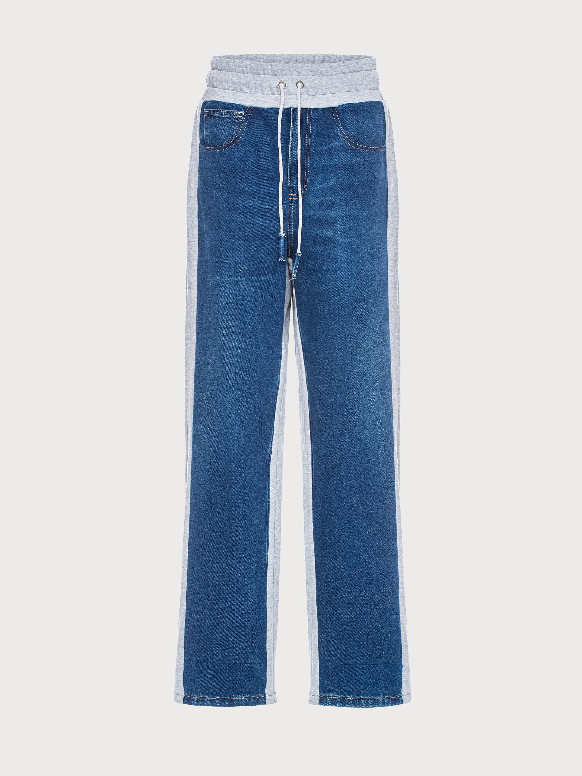 Yin Yang Denim Joggers sold by KSENIASCHNAIDER product image thumbnail 4