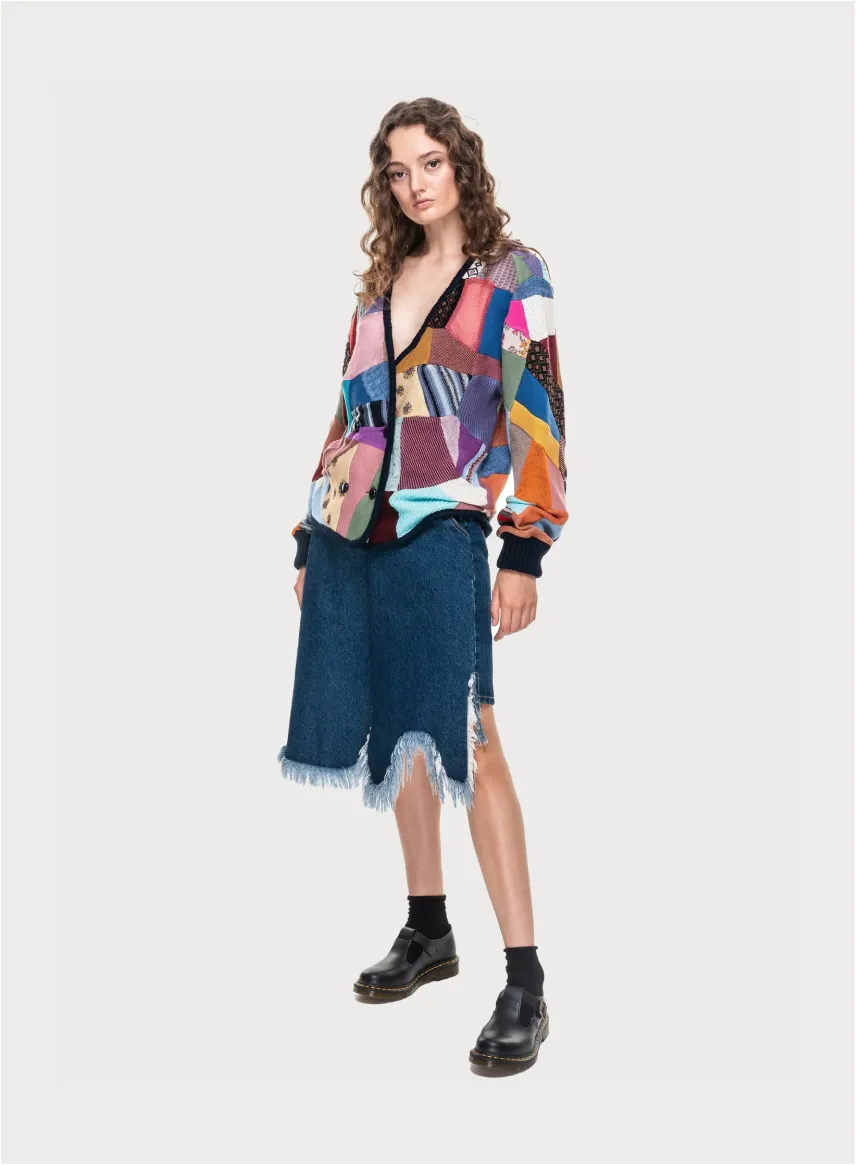 Long Patchwork Cardigan sold by KSENIASCHNAIDER product image thumbnail 2