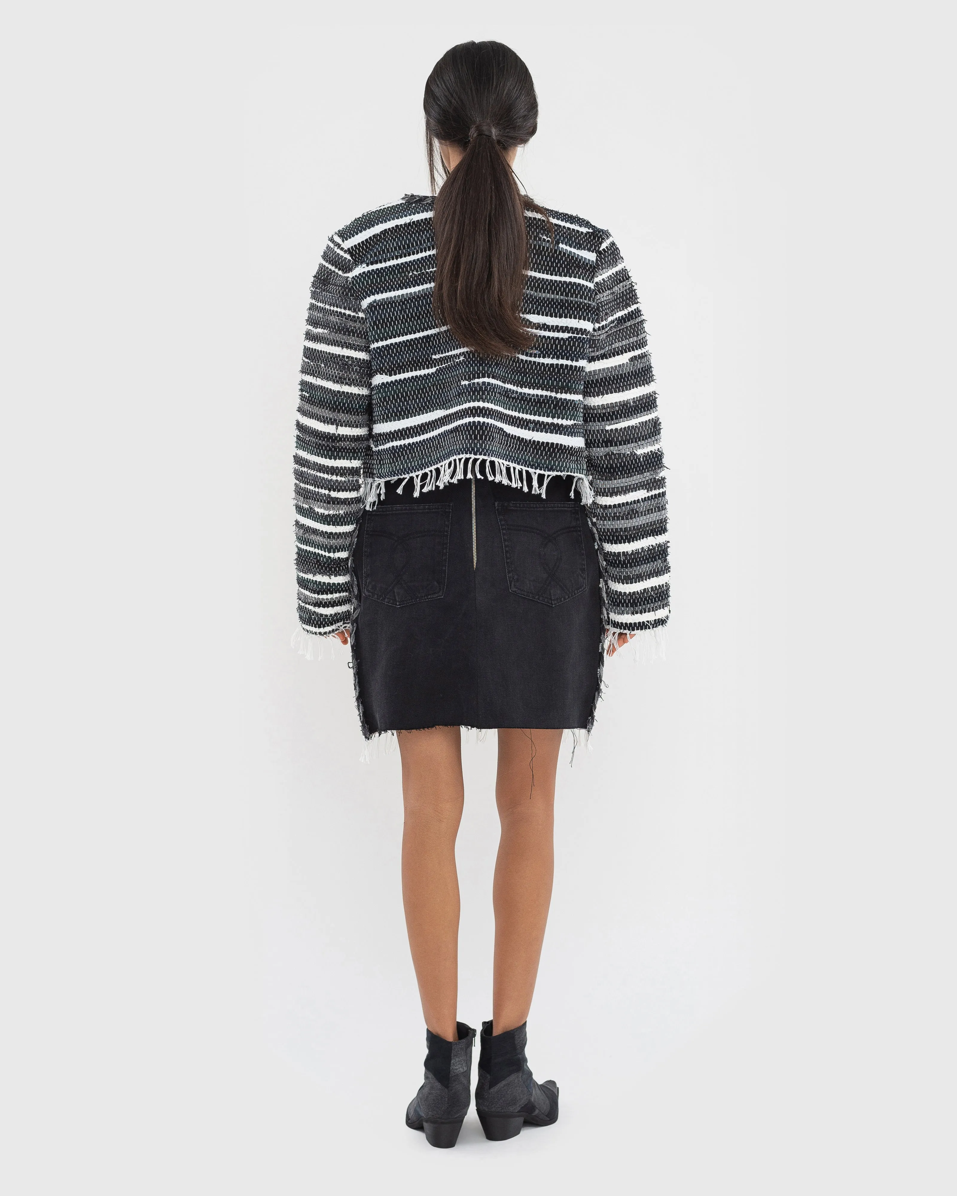 Zero-Waste Jacket in Rug Technique sold by KSENIASCHNAIDER product image thumbnail 3